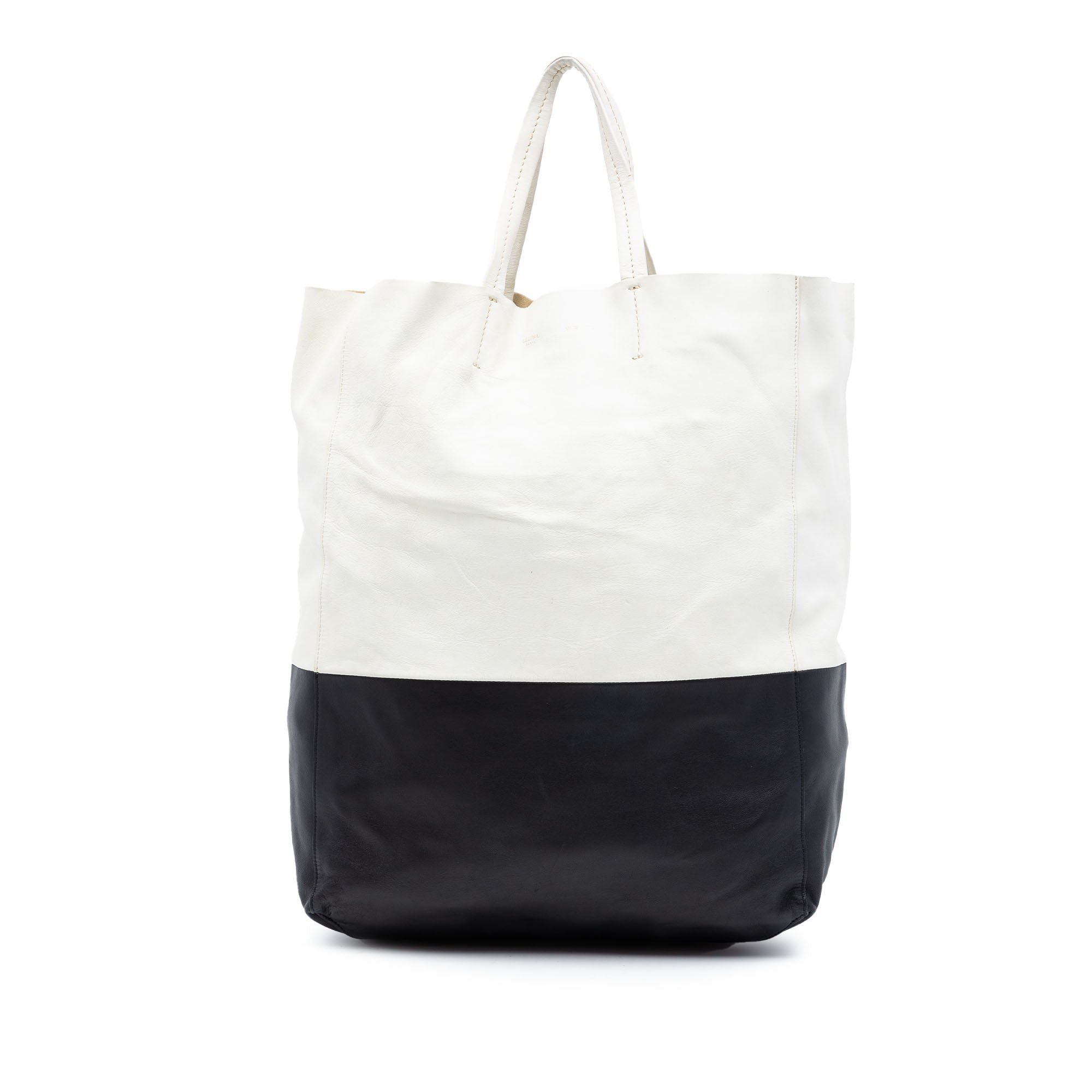 Leather tote