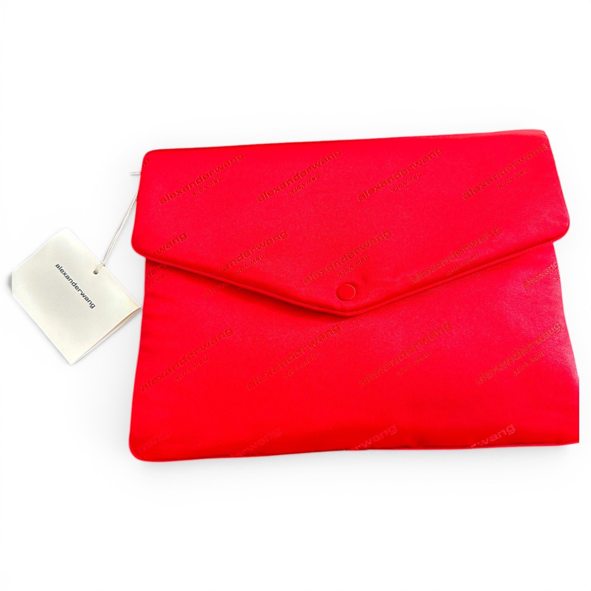 Silk clutch bag