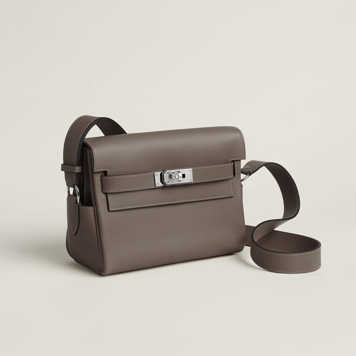 Gris Étain Kelly Messenger Bag
