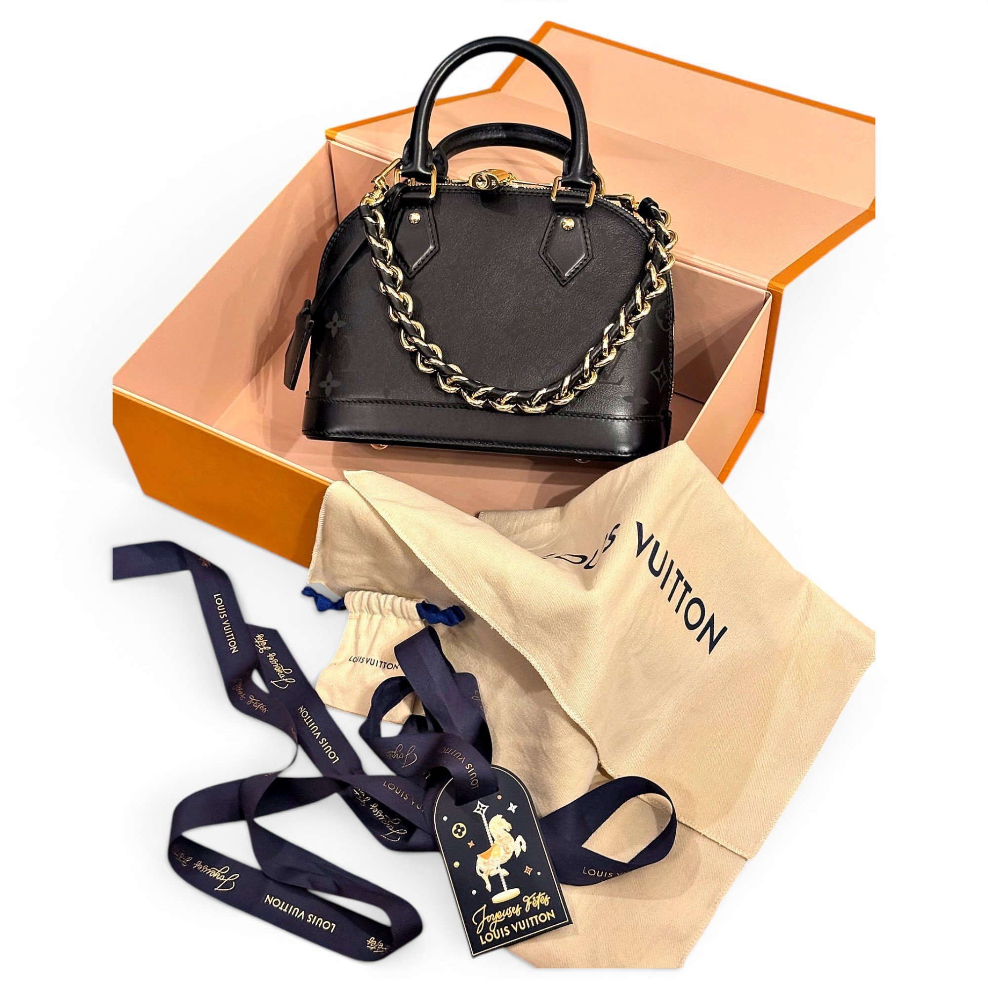 Alma BB leather handbag