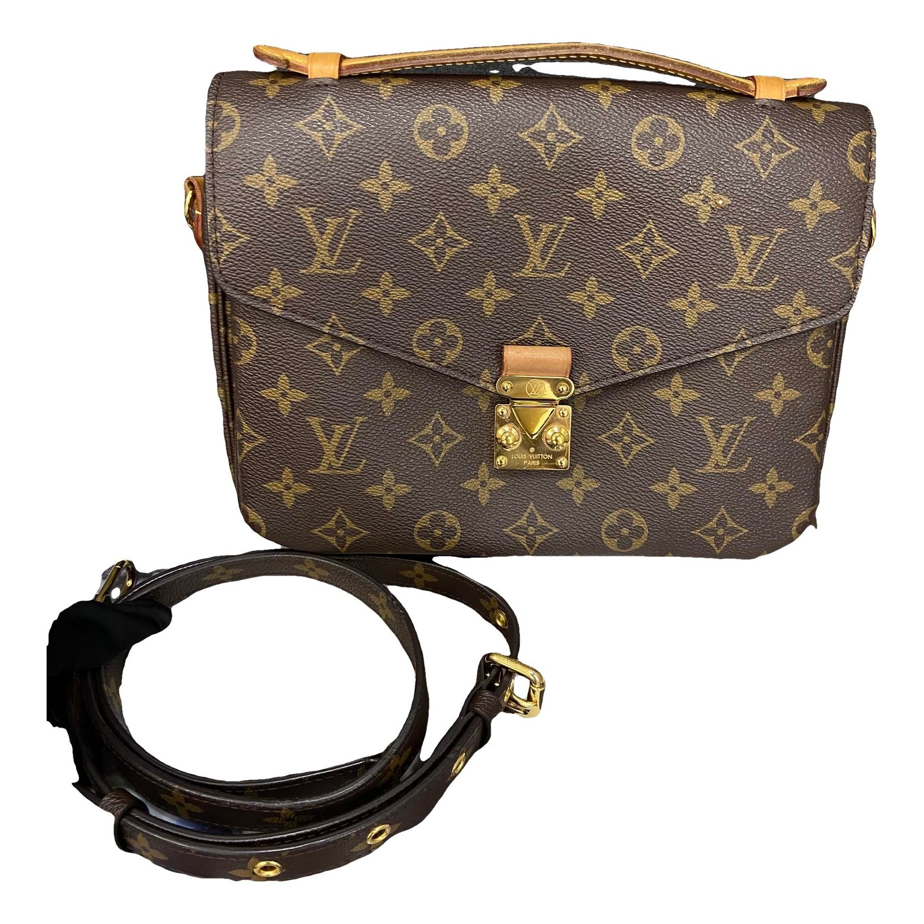 Metis leather handbag