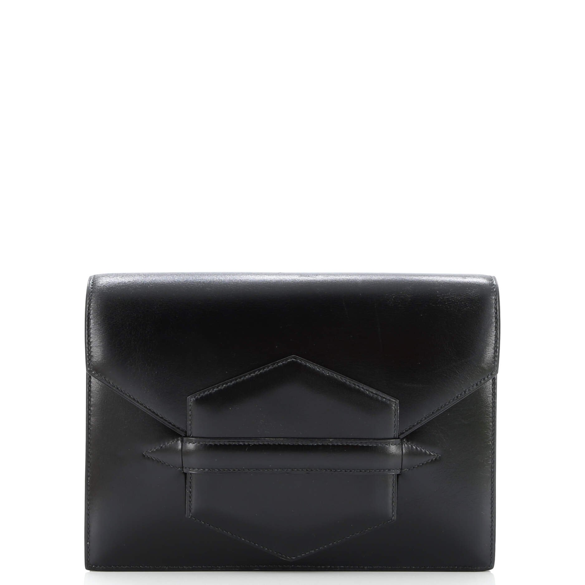 Hermes Vintage Faco Clutch Leather