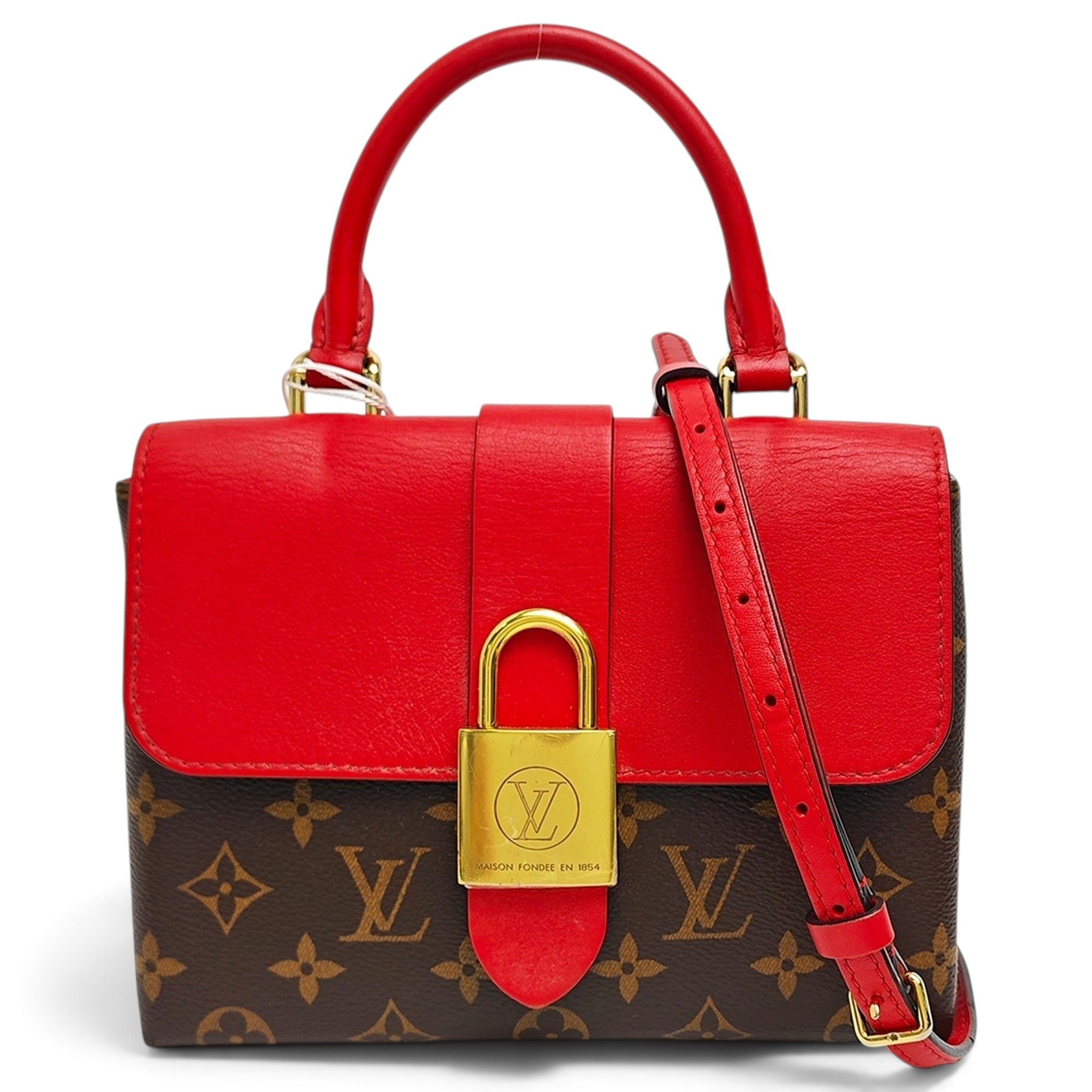 Locky BB leather handbag