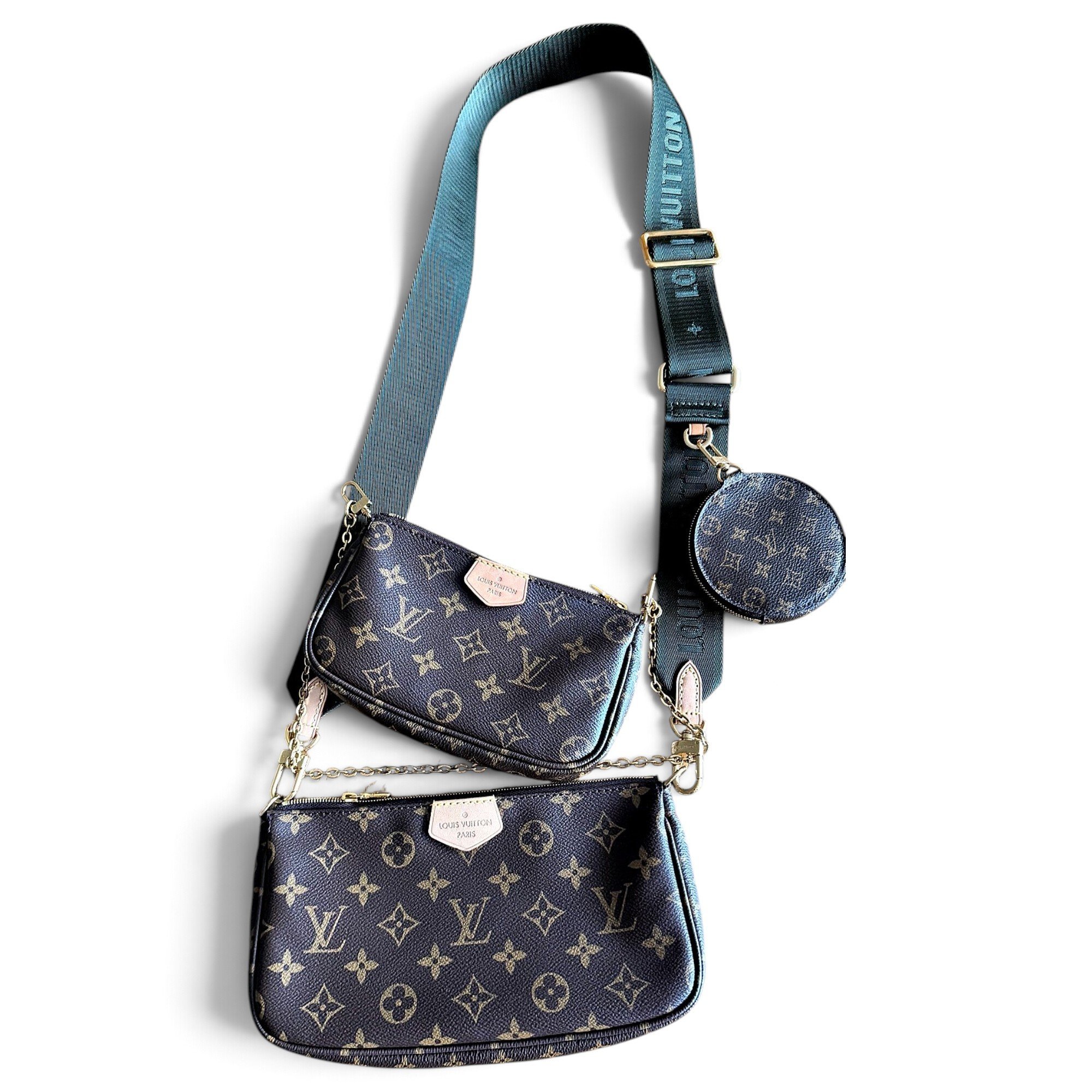 Multi Pochette Accessoires leather crossbody bag