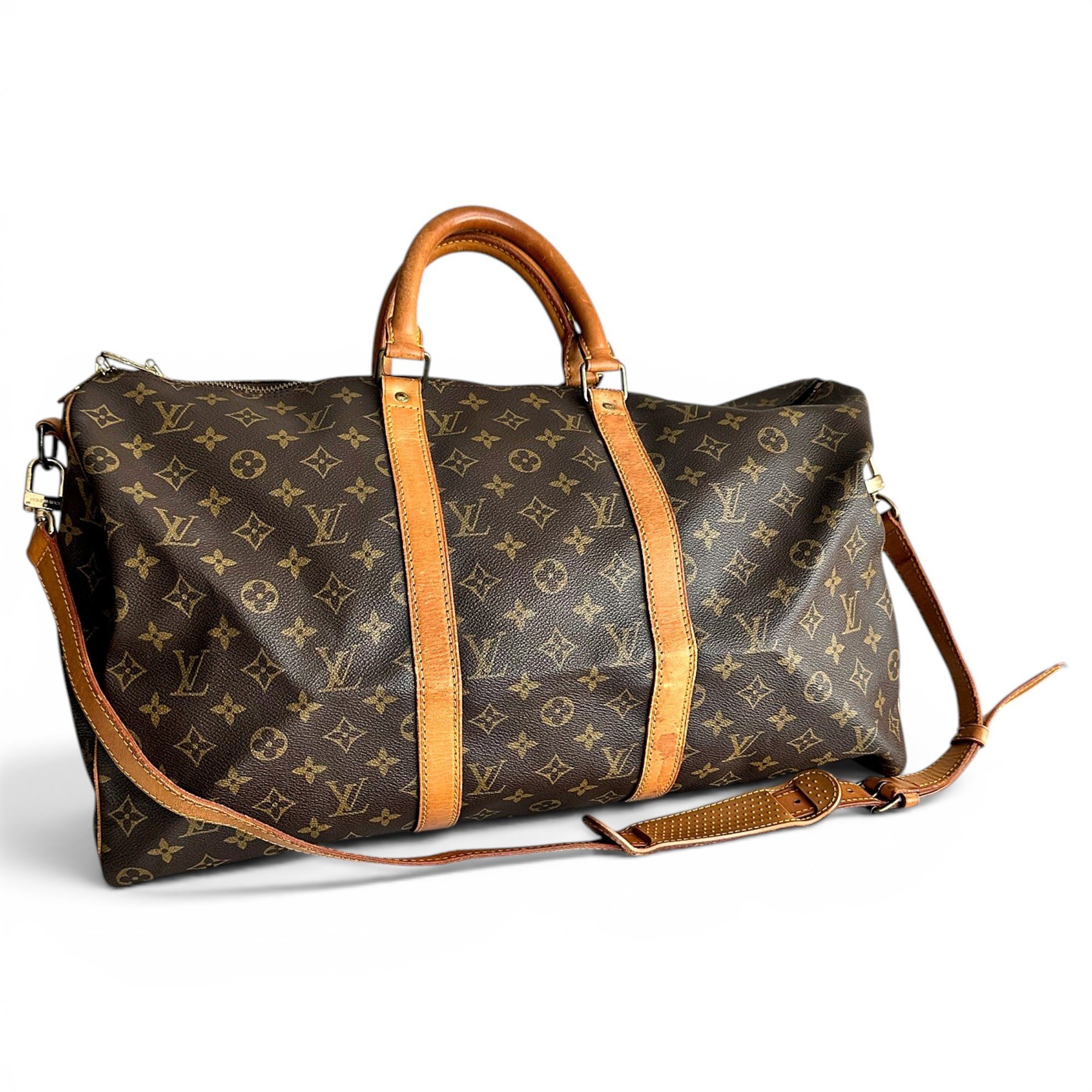 Keepall leather 48h bag