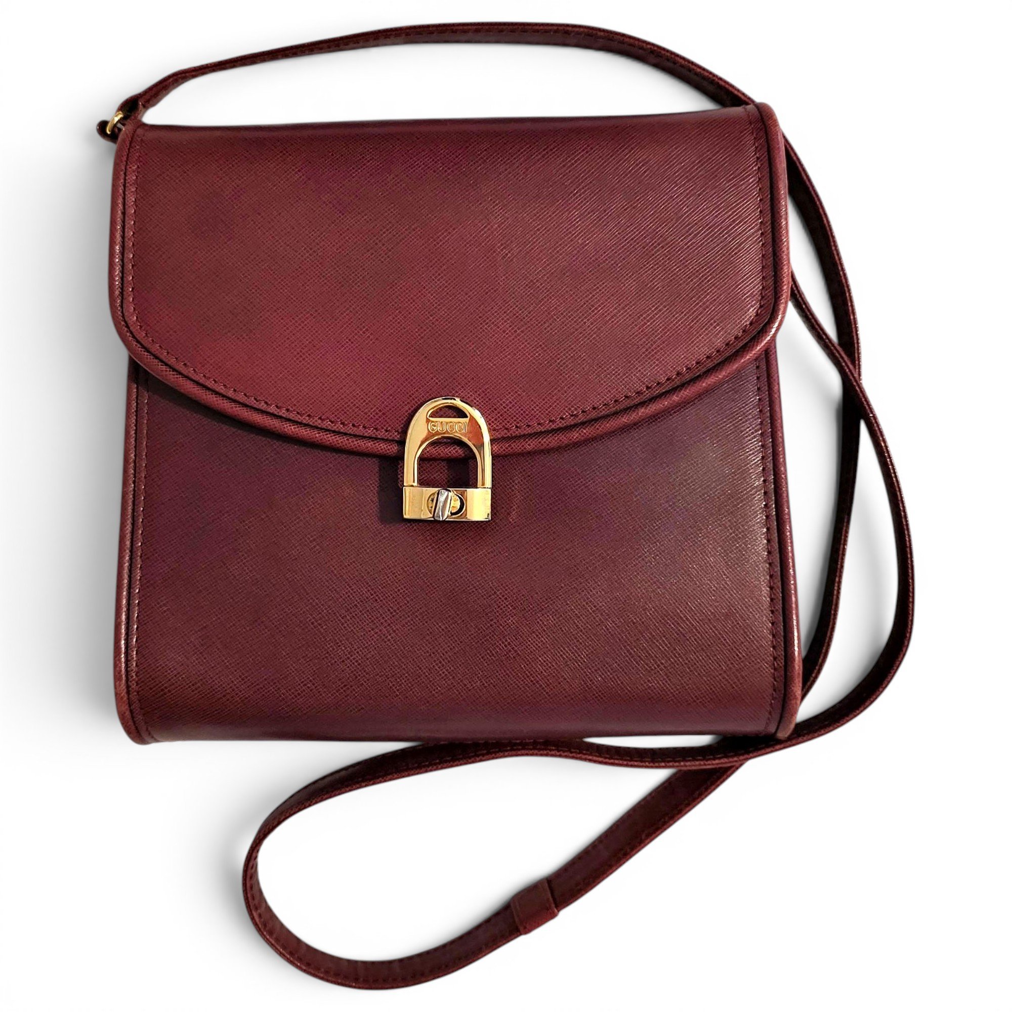 Leather crossbody bag