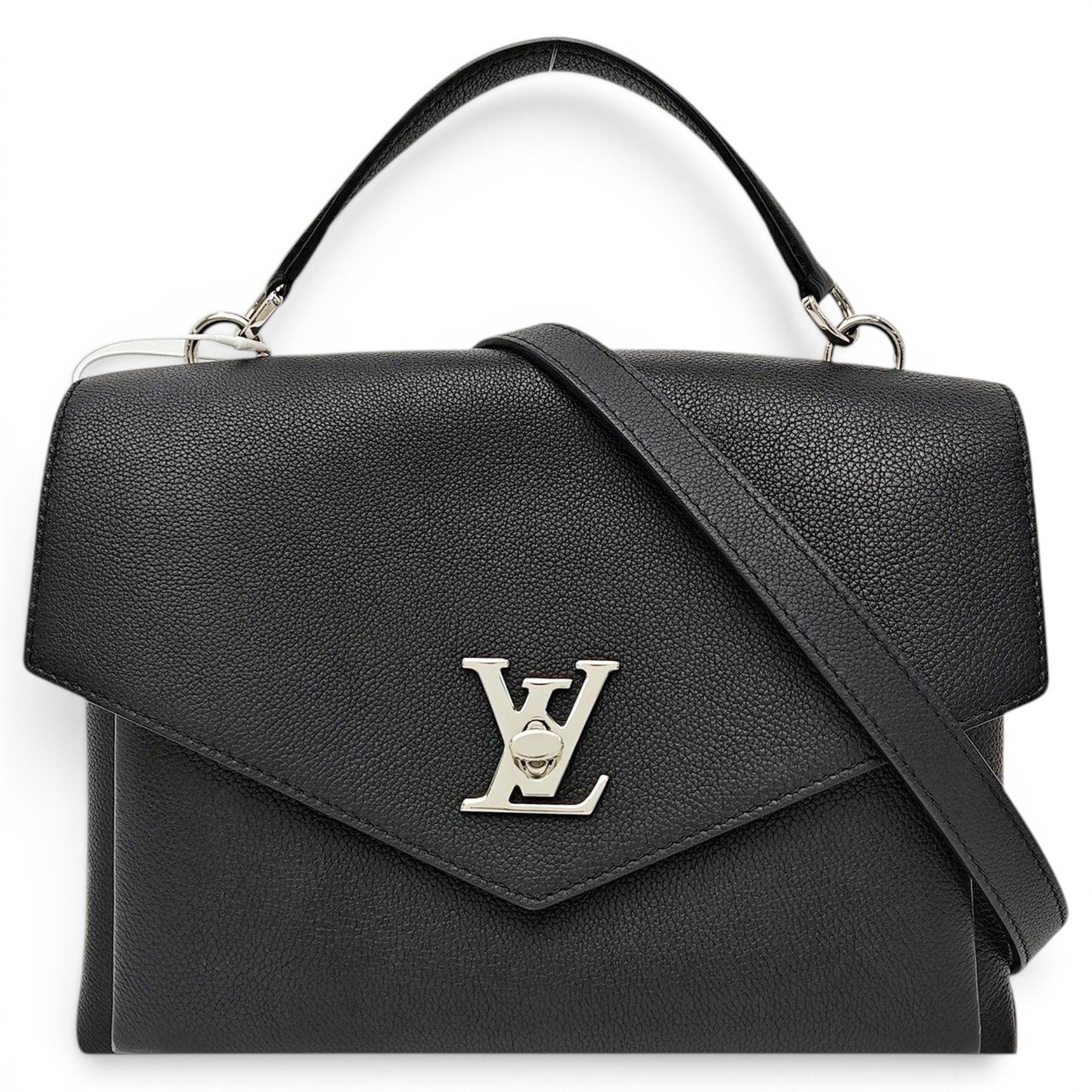 Lockme leather handbag