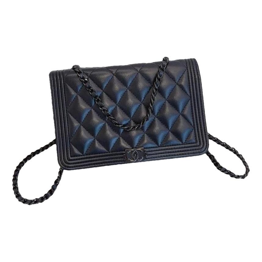 Boy leather handbag