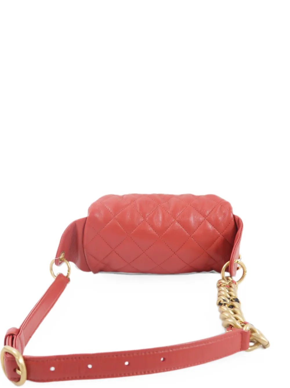 quilted CC-charm belt bag