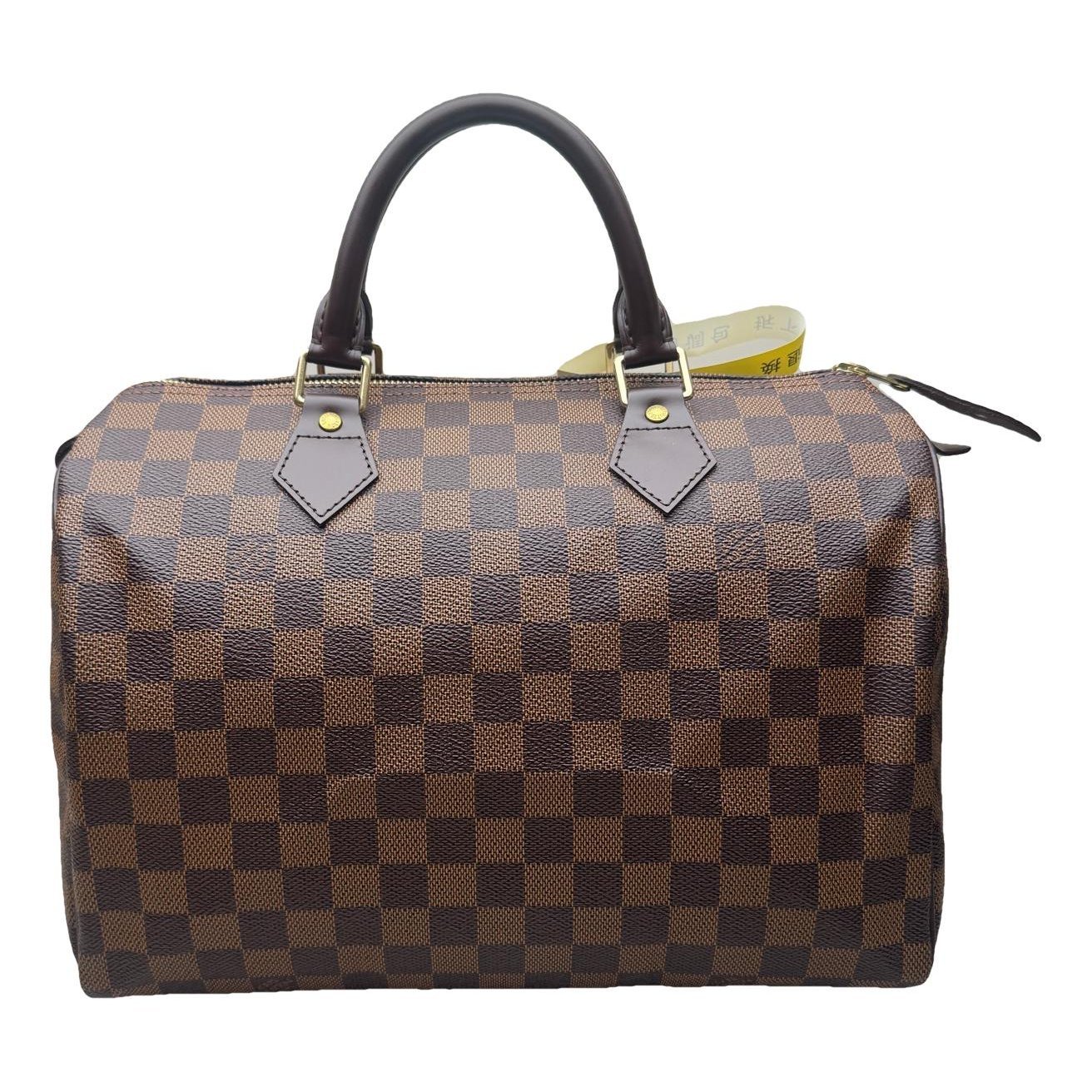 Speedy leather handbag