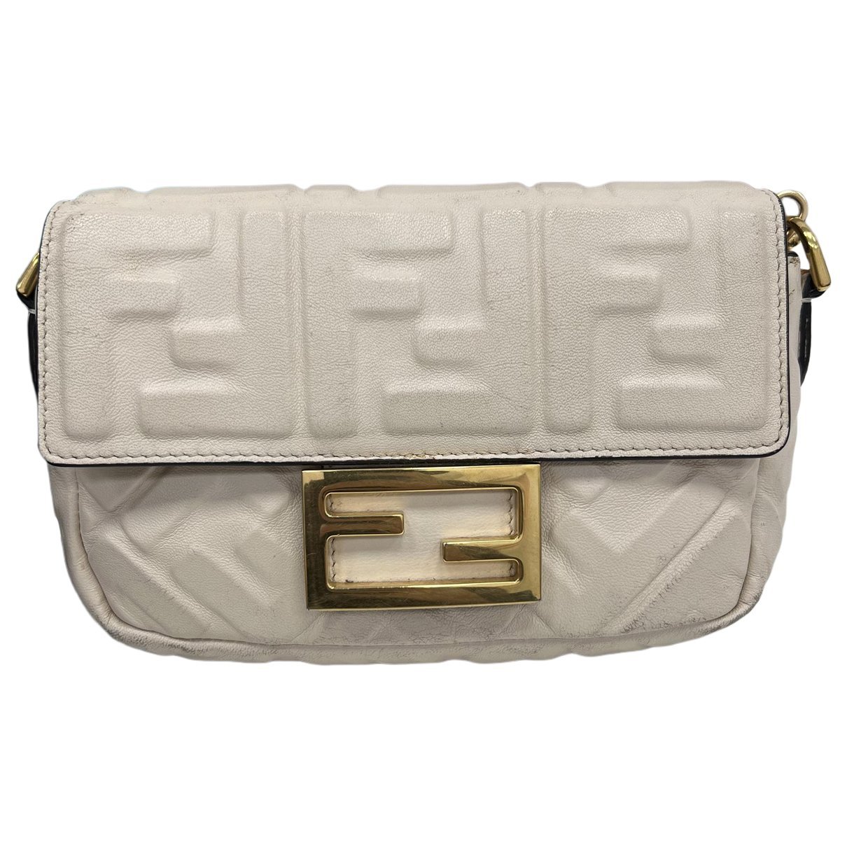 Baguette leather handbag