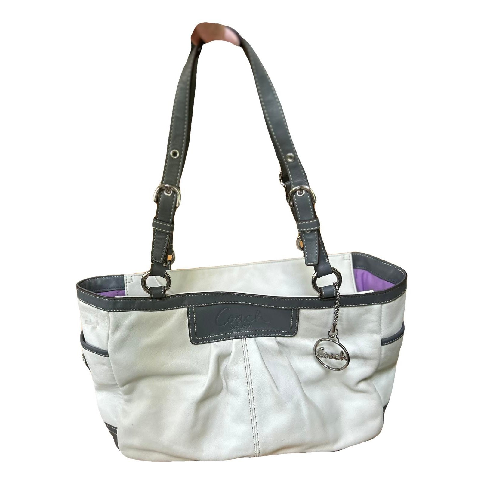 Leather handbag