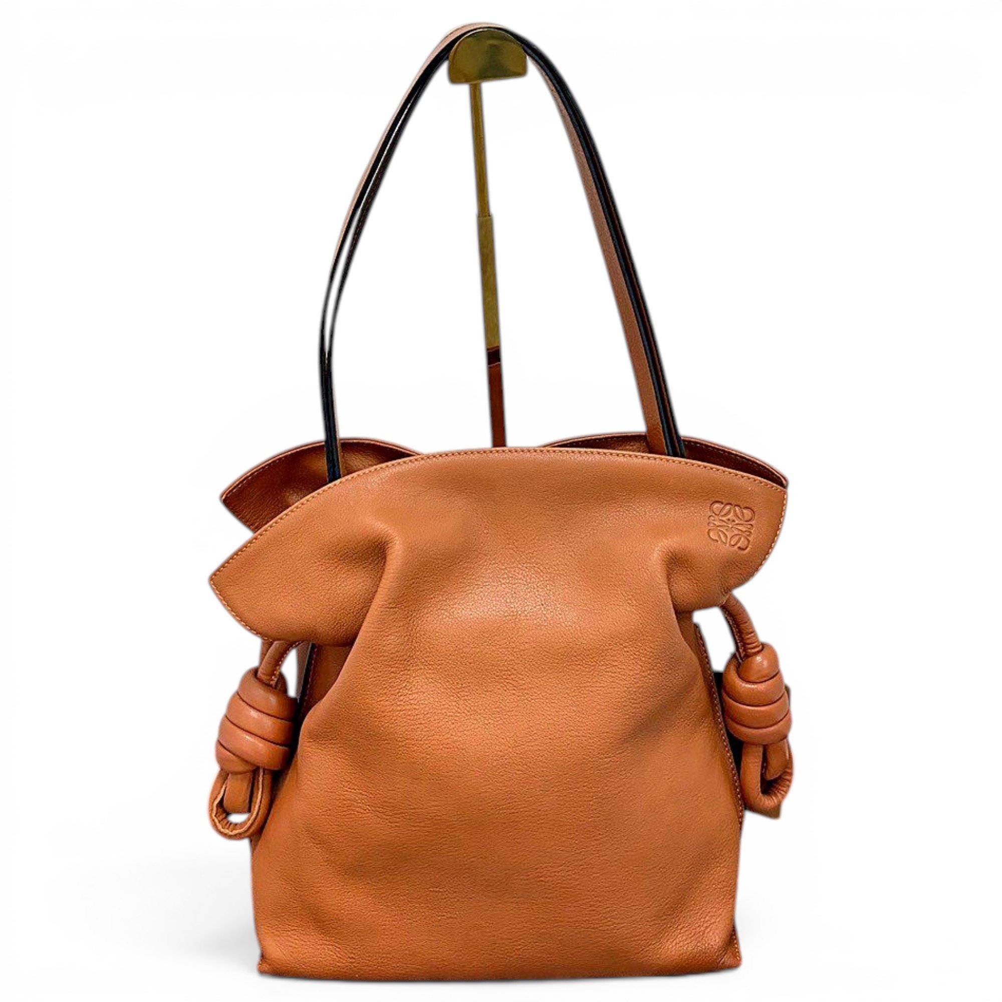 Flamenco leather handbag