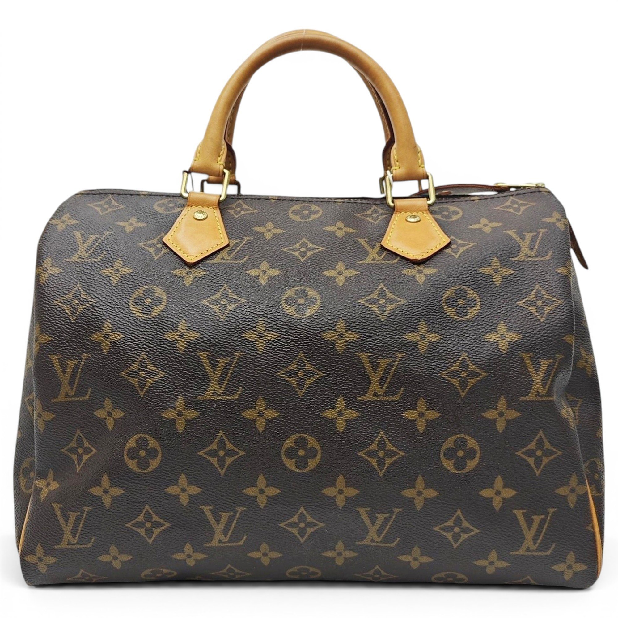 Nano Speedy / Mini HL leather handbag