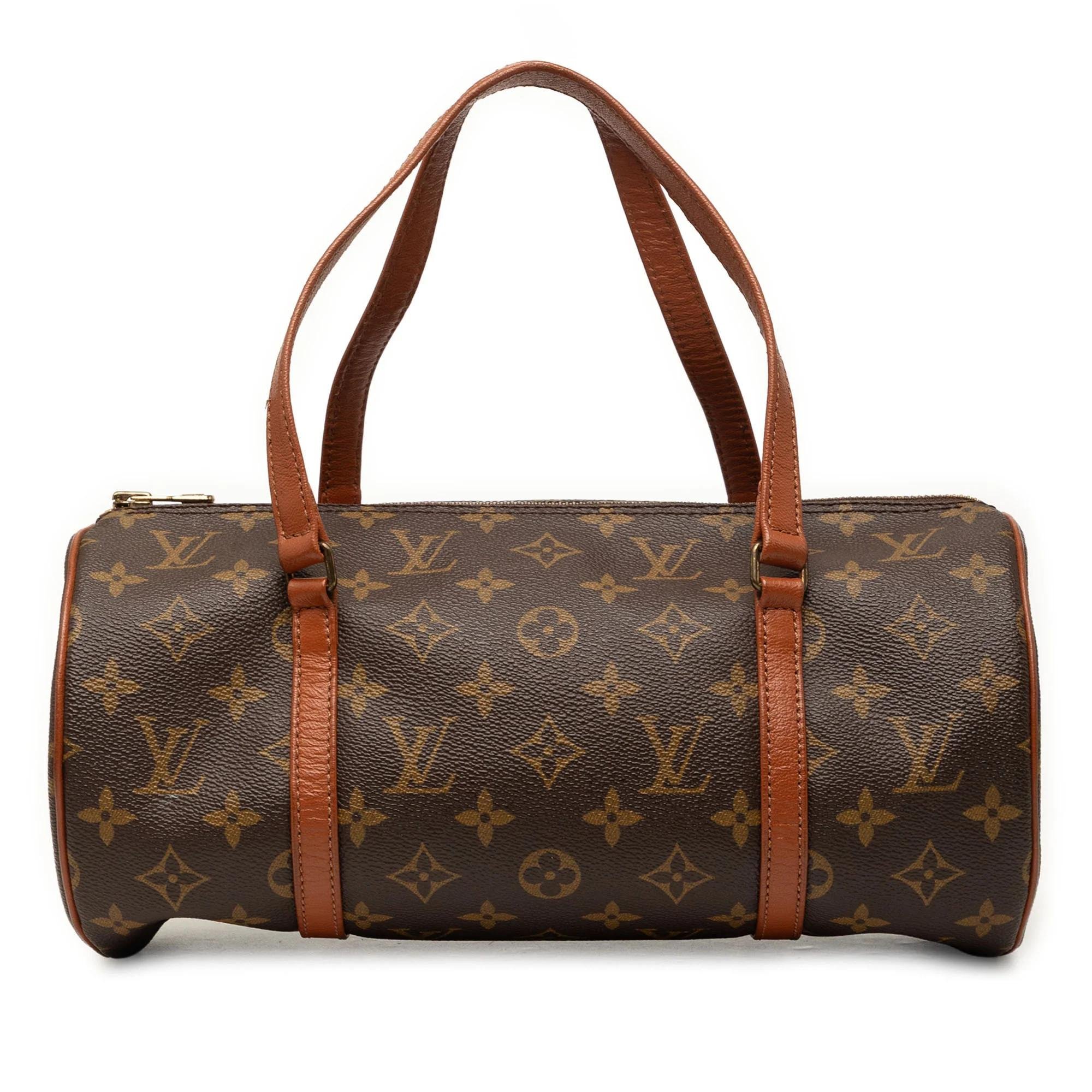 Papillon leather handbag
