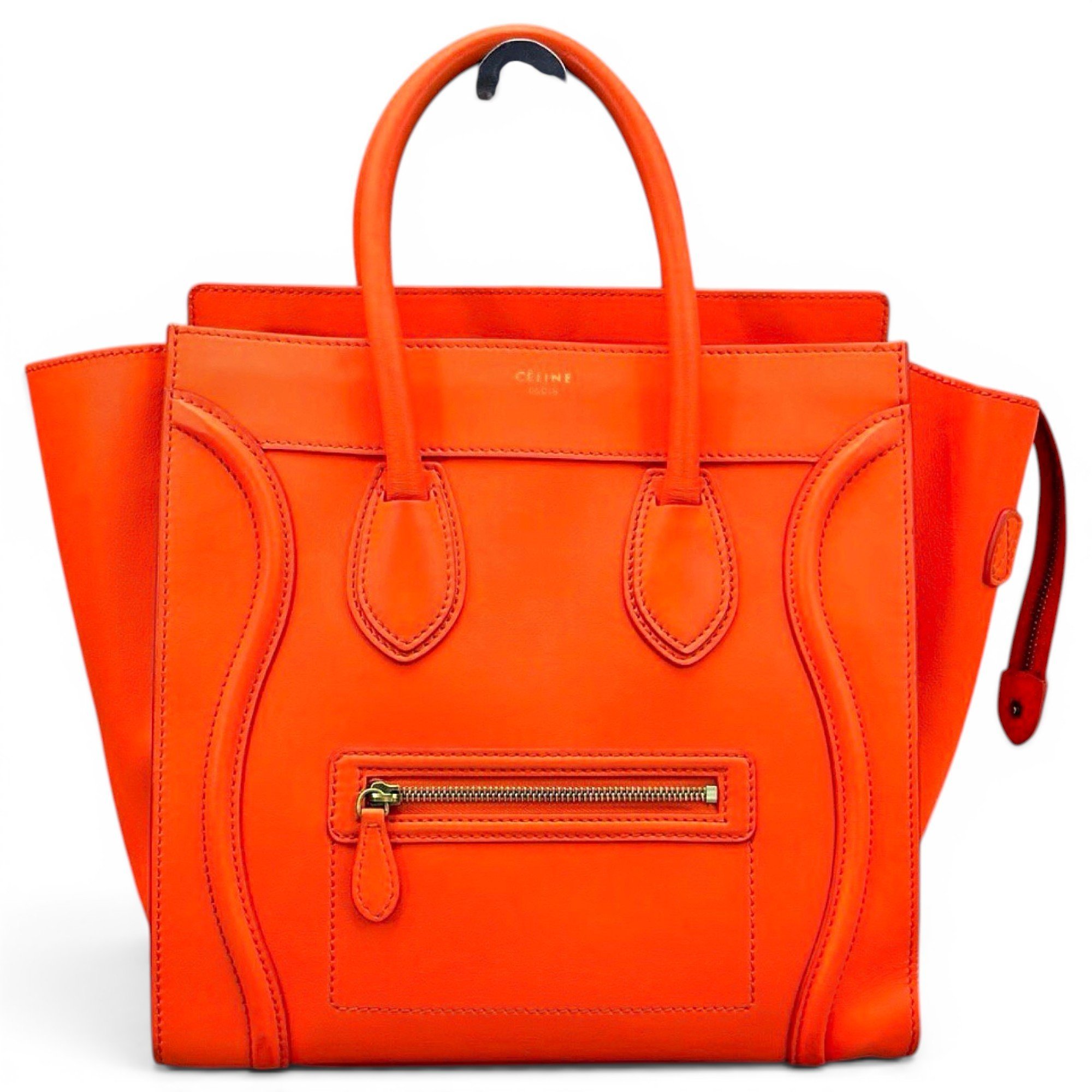 Luggage leather handbag