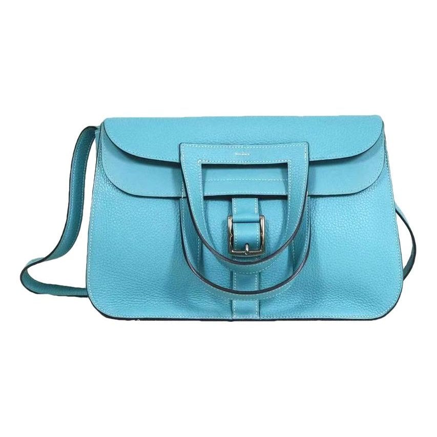 Halzan leather handbag