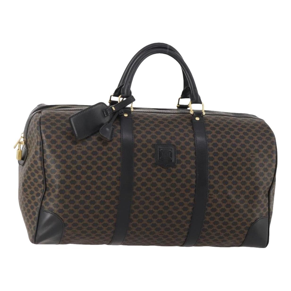 Leather bowling bag