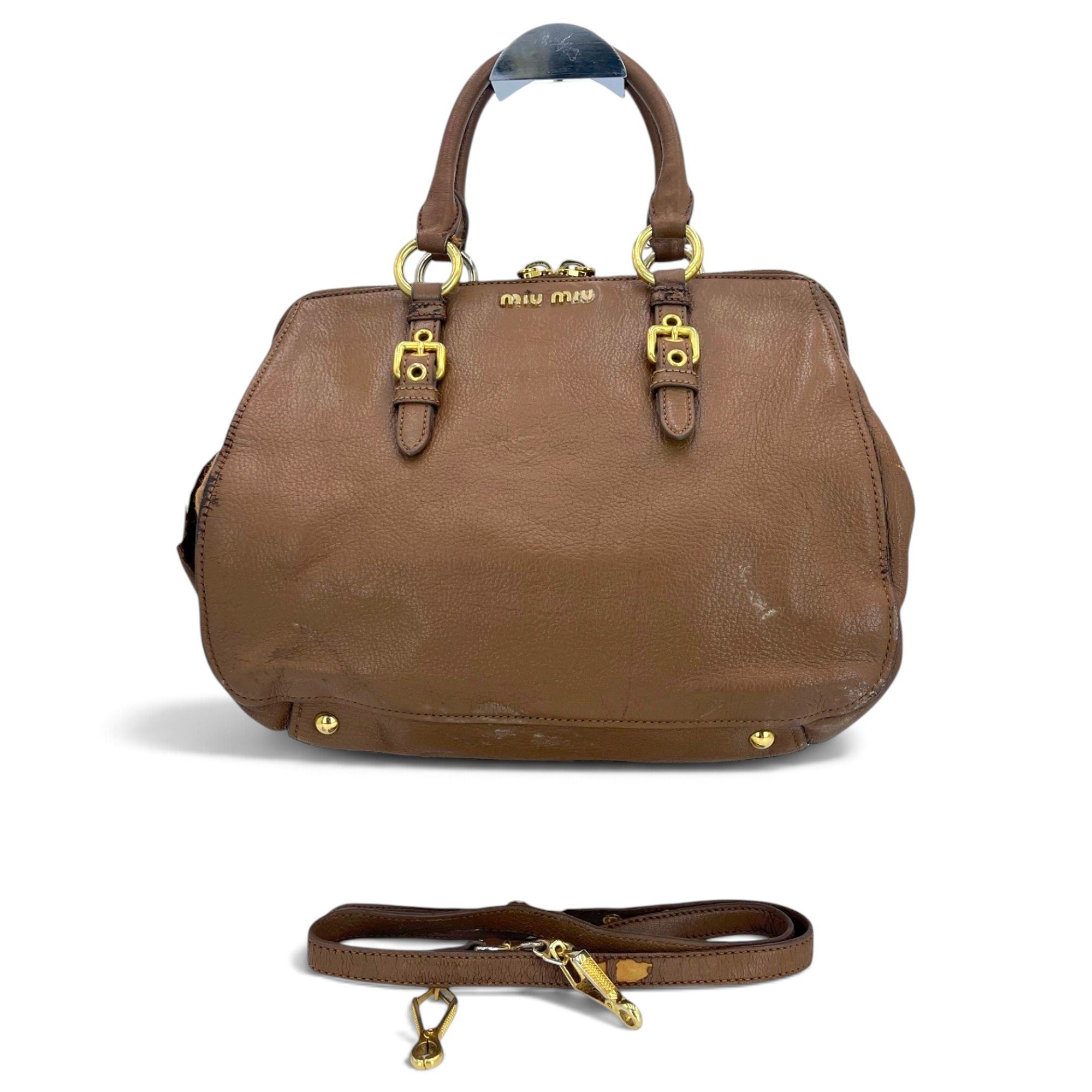 Leather handbag
