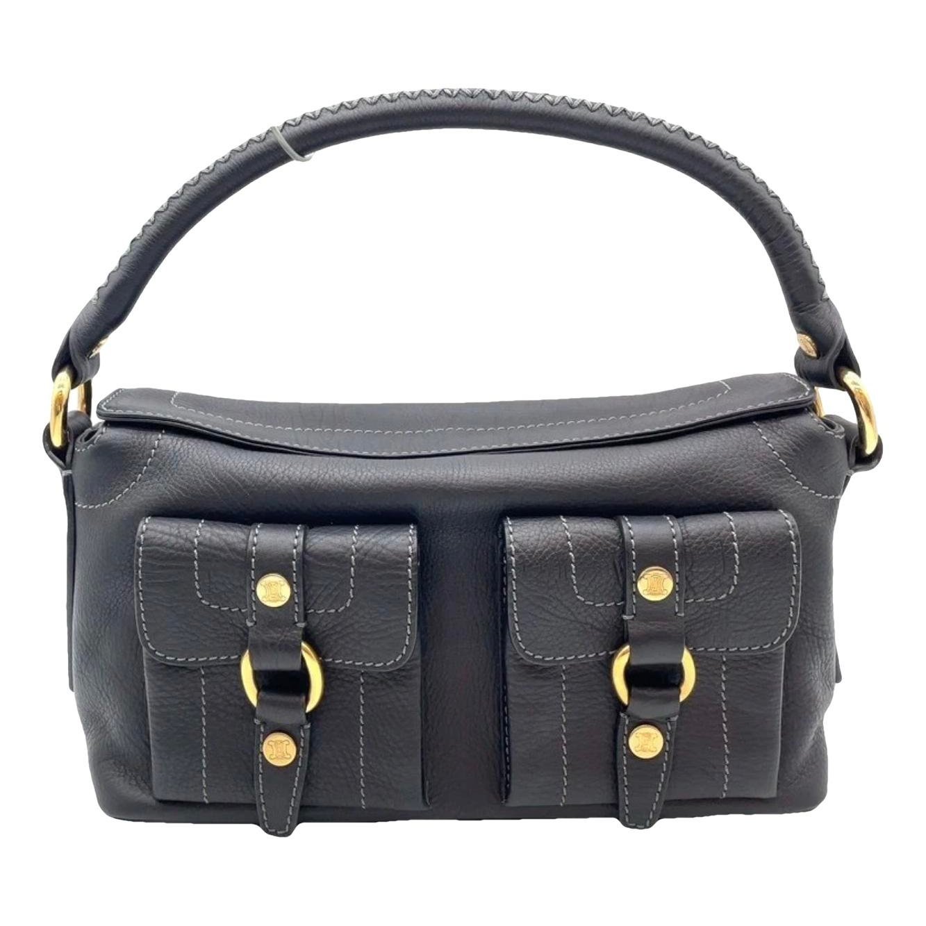 Leather handbag