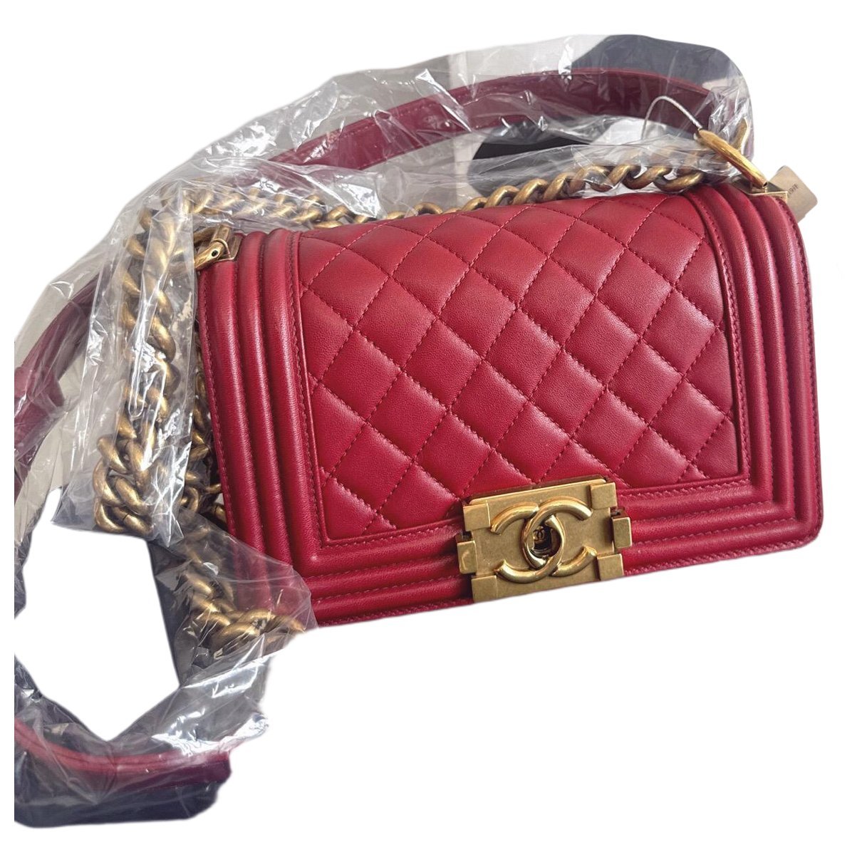 Leather handbag