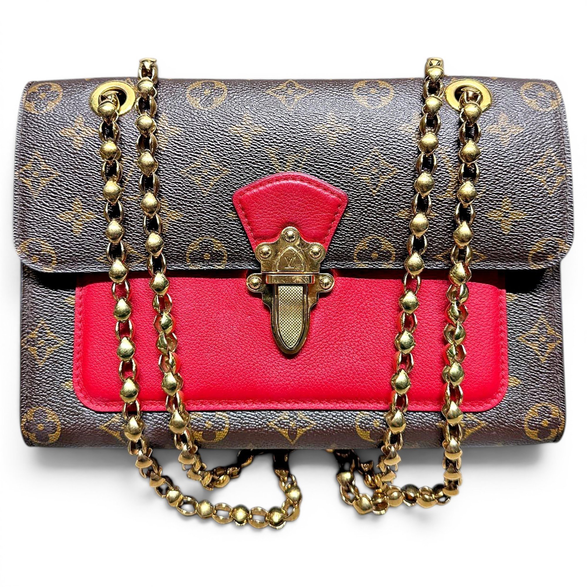 Victoire leather handbag