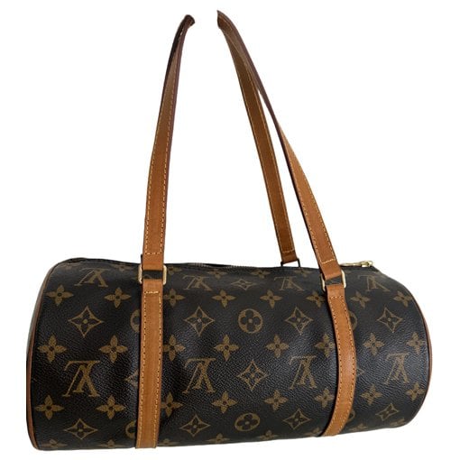Papillon leather handbag