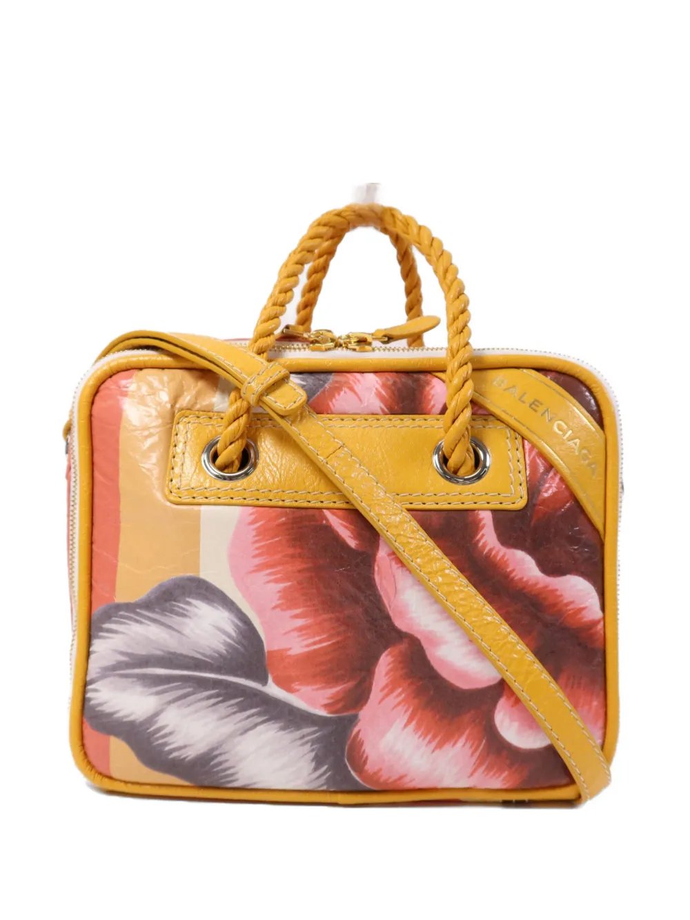 Floral Blanket messenger bag