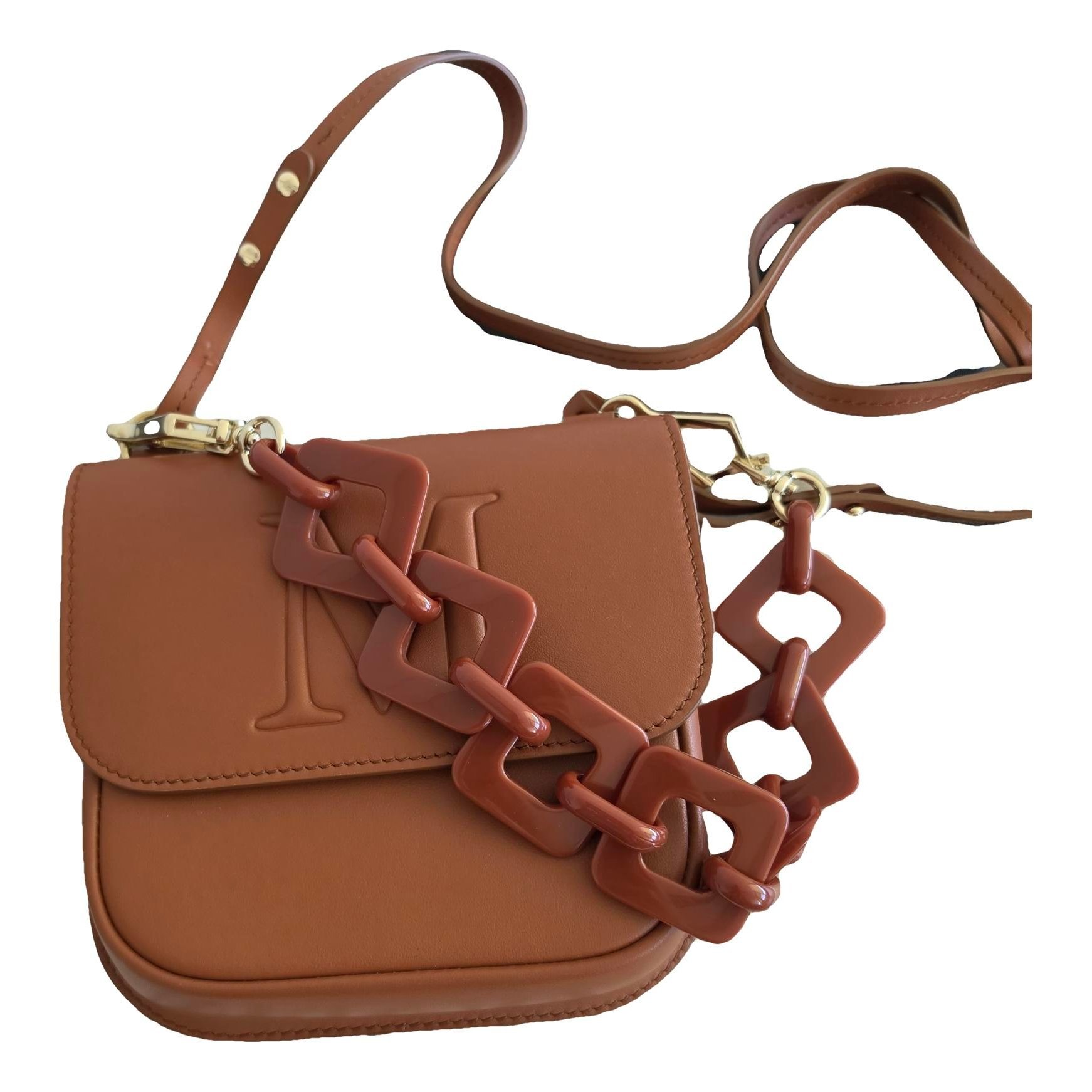 Leather crossbody bag