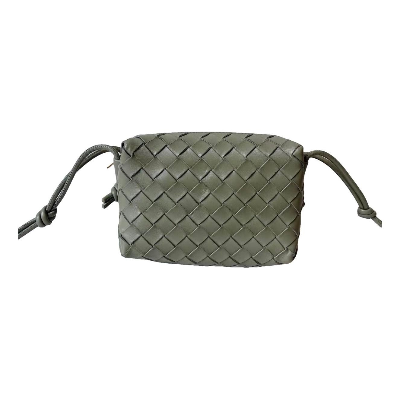 Loop leather crossbody bag