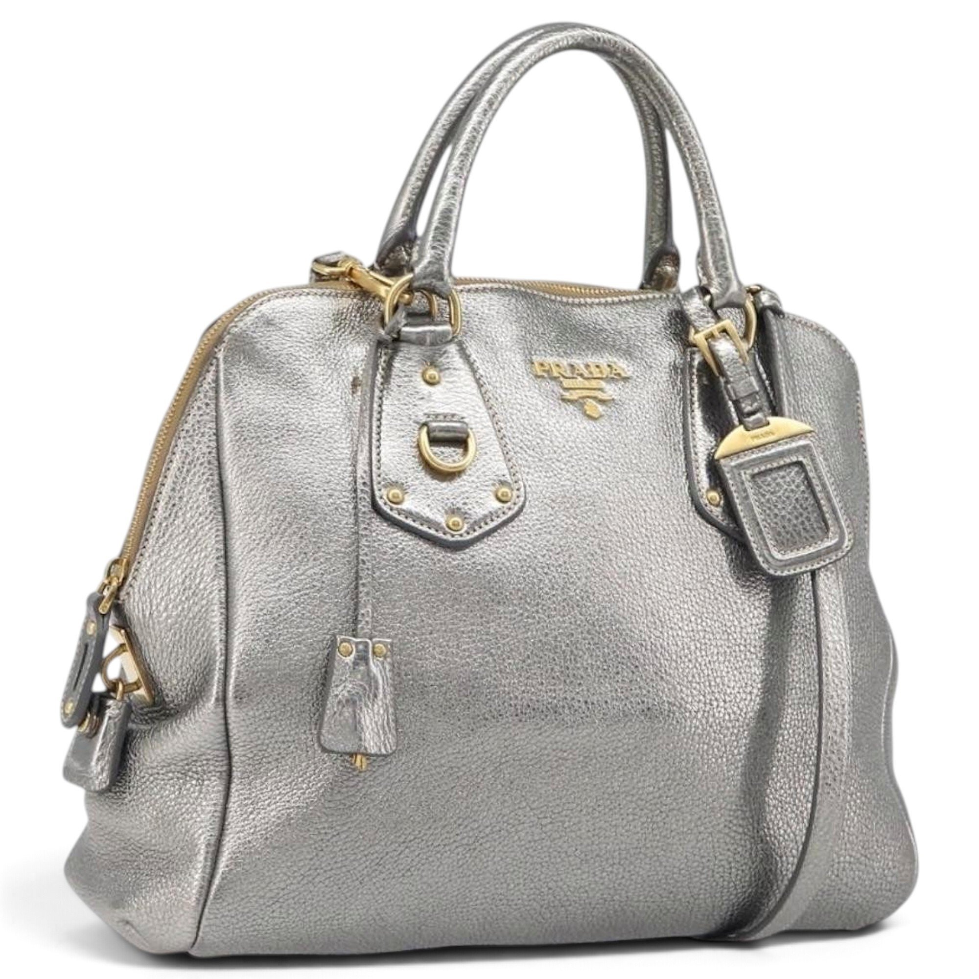 Leather handbag