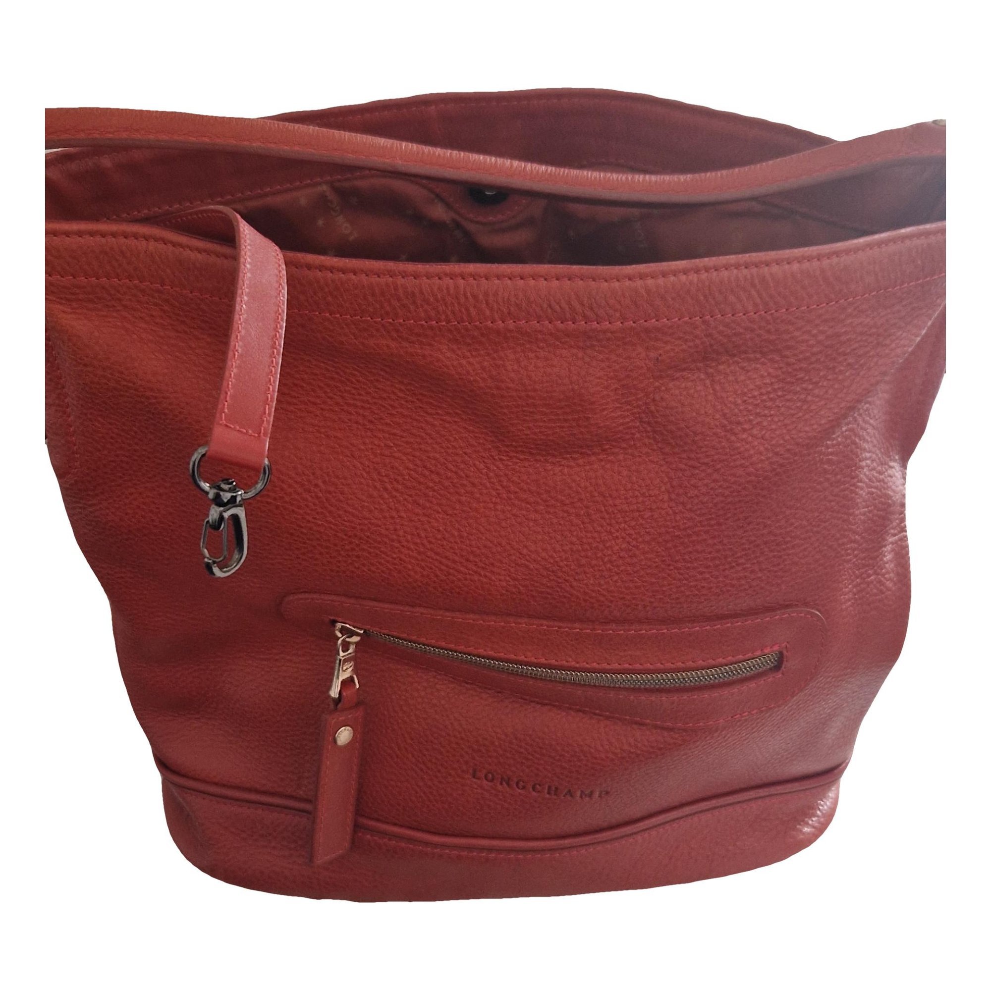 Leather handbag