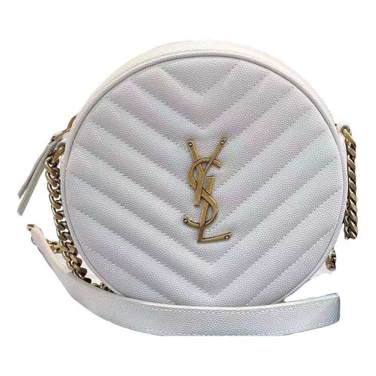 Vinyle leather crossbody bag