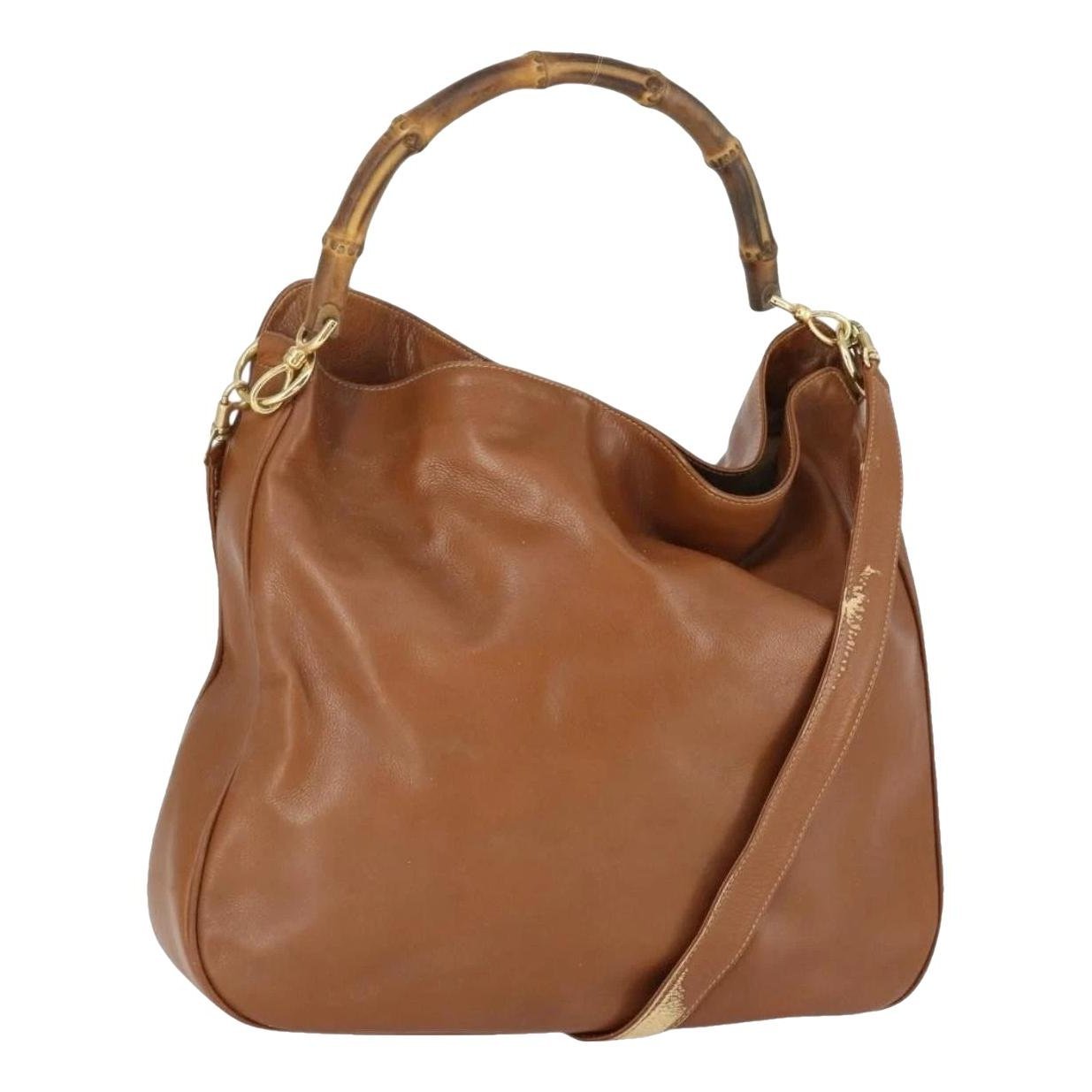 Leather handbag