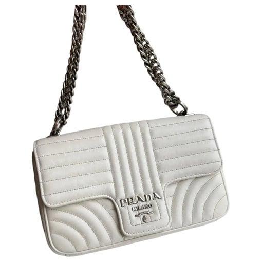 Diagramme leather crossbody bag