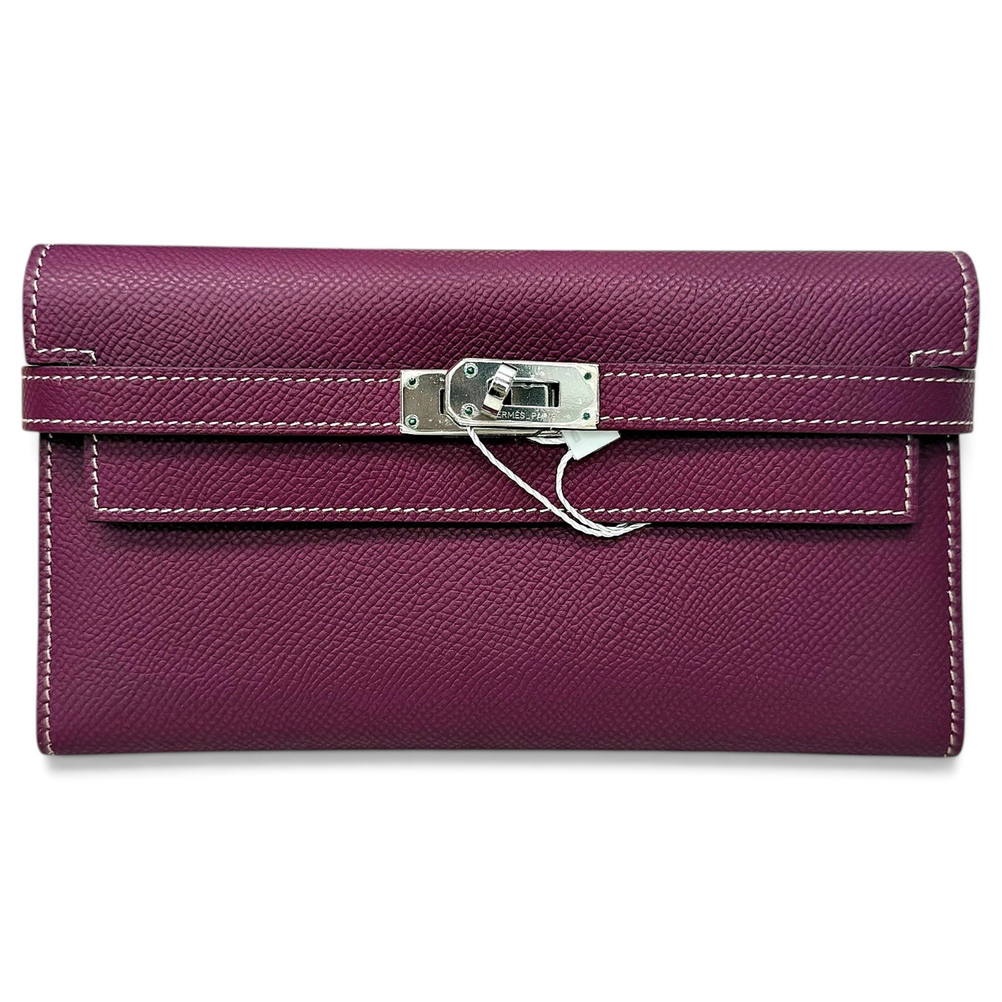 Kelly to go leather clutch bag