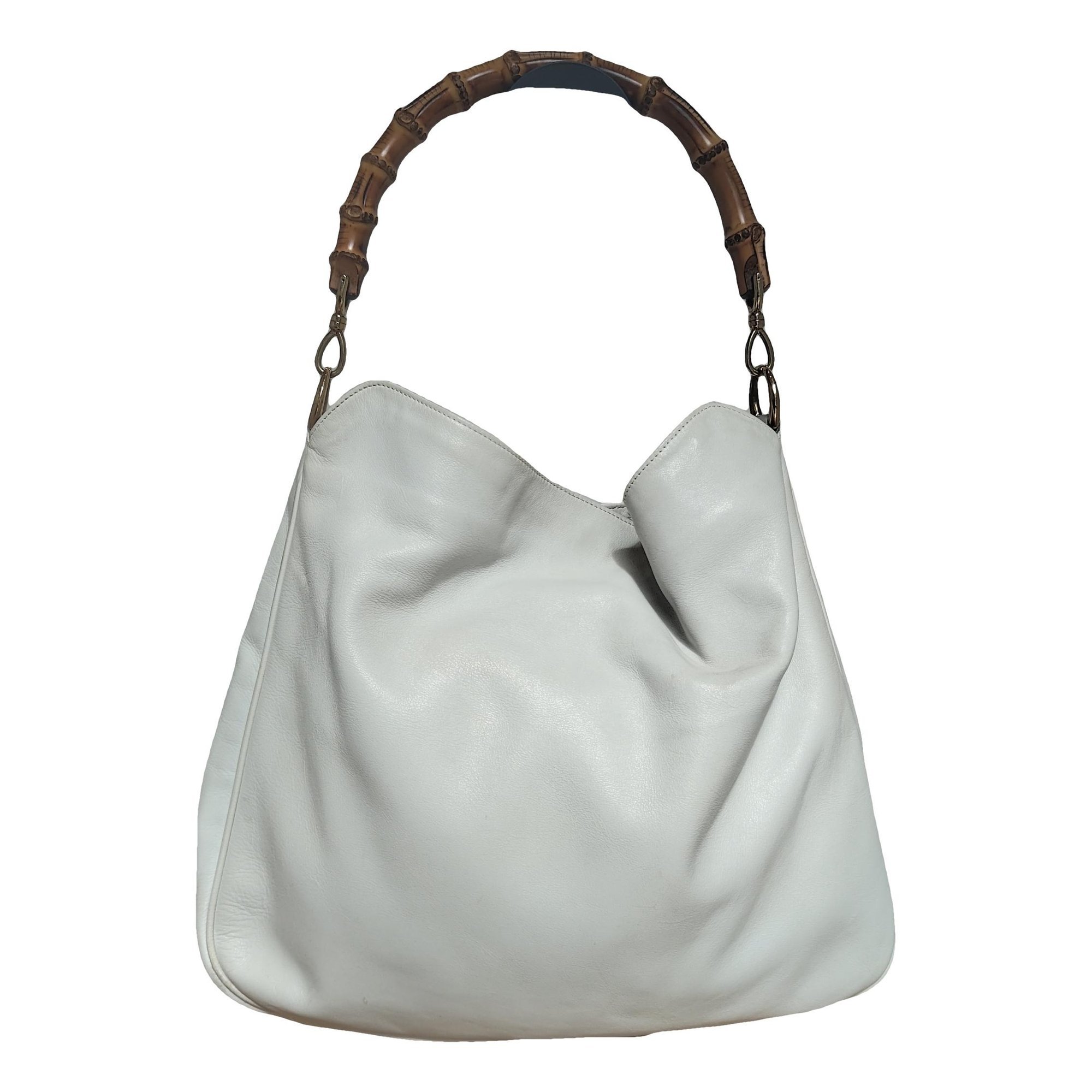 Bamboo Ring leather handbag