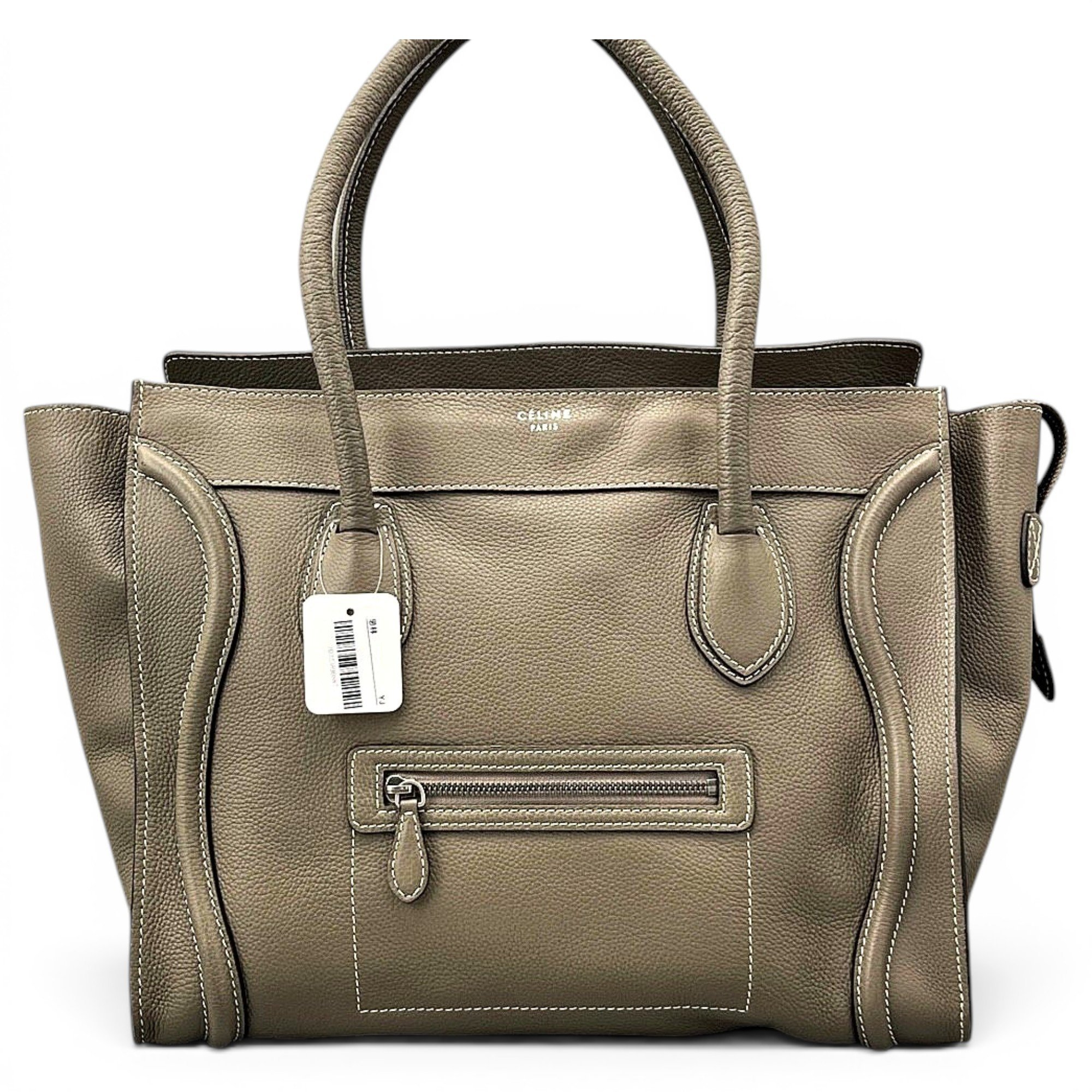 Luggage leather handbag