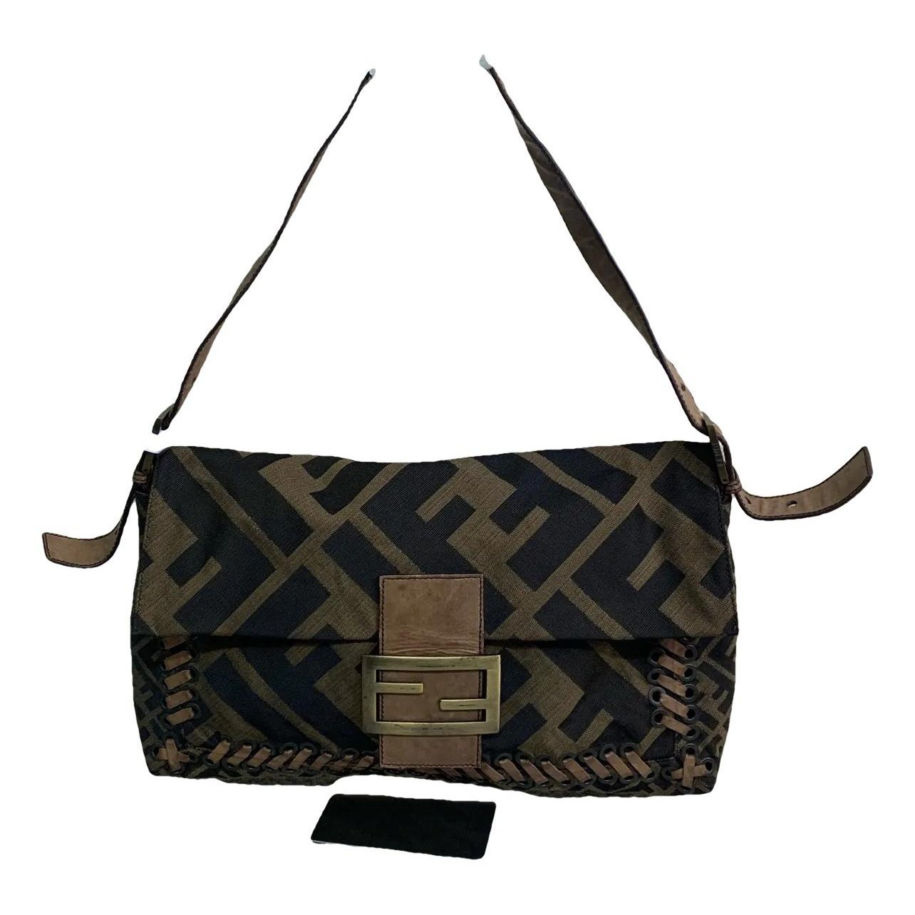 Baguette leather handbag