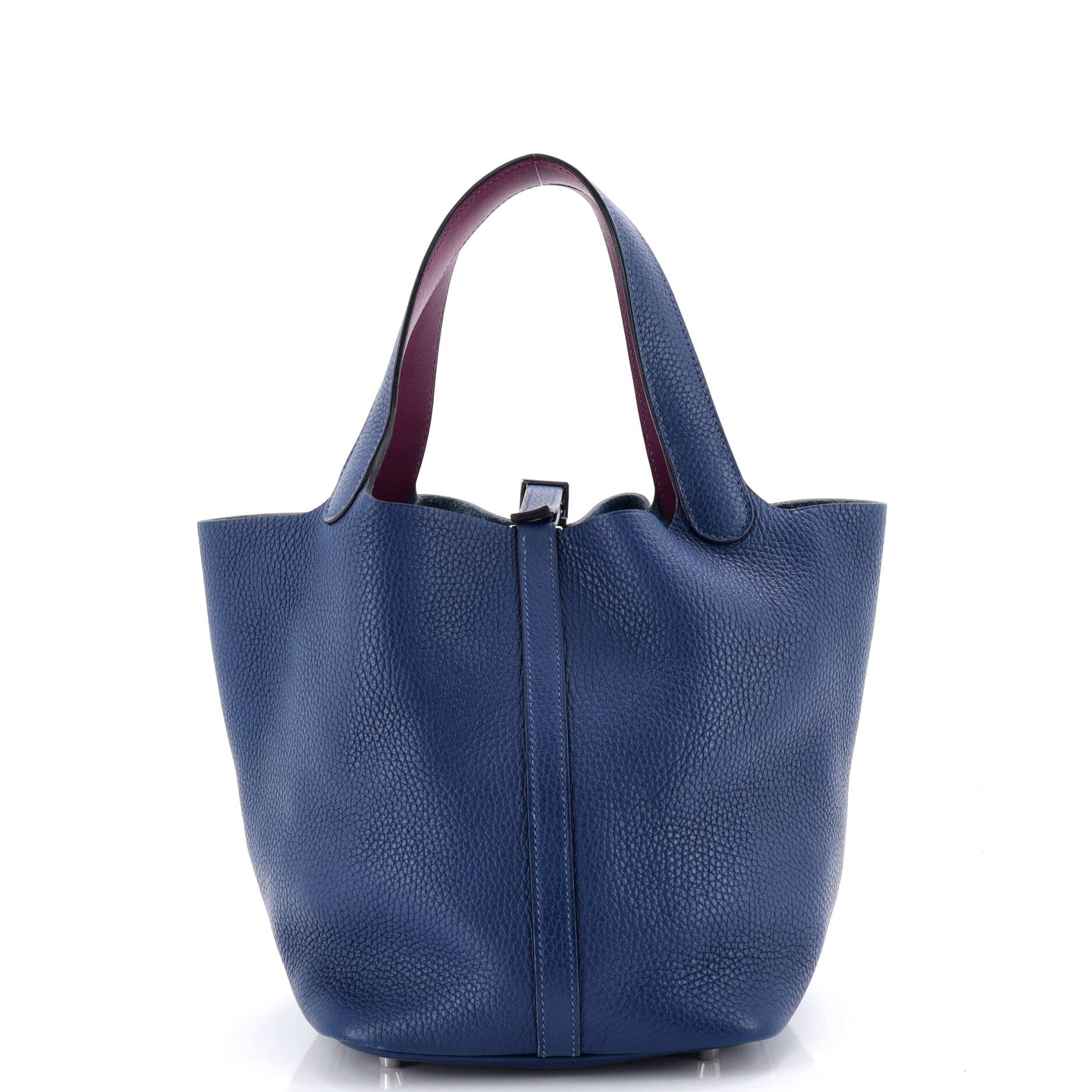 Hermes Eclat Picotin Lock Bag Clemence MM