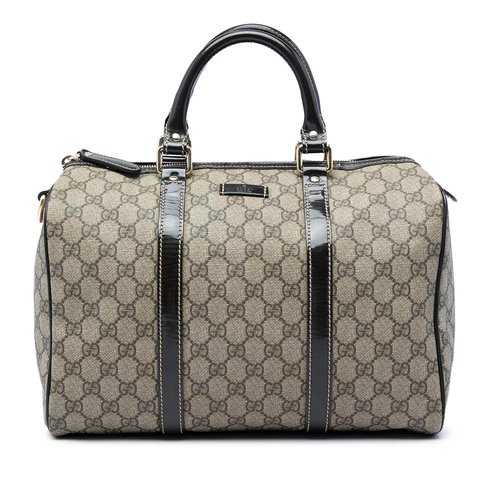 Boston leather bag