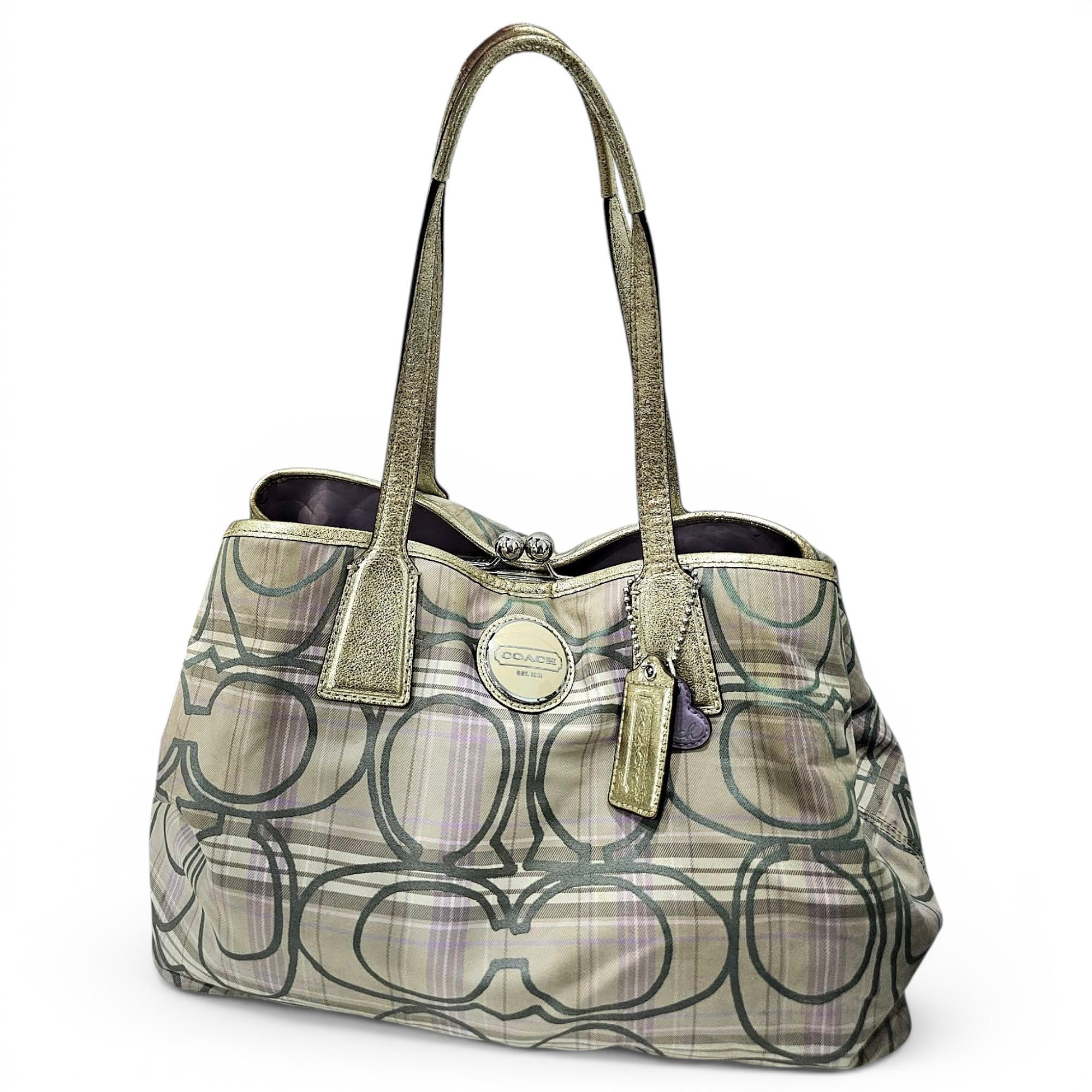 Signature Sufflette cloth handbag