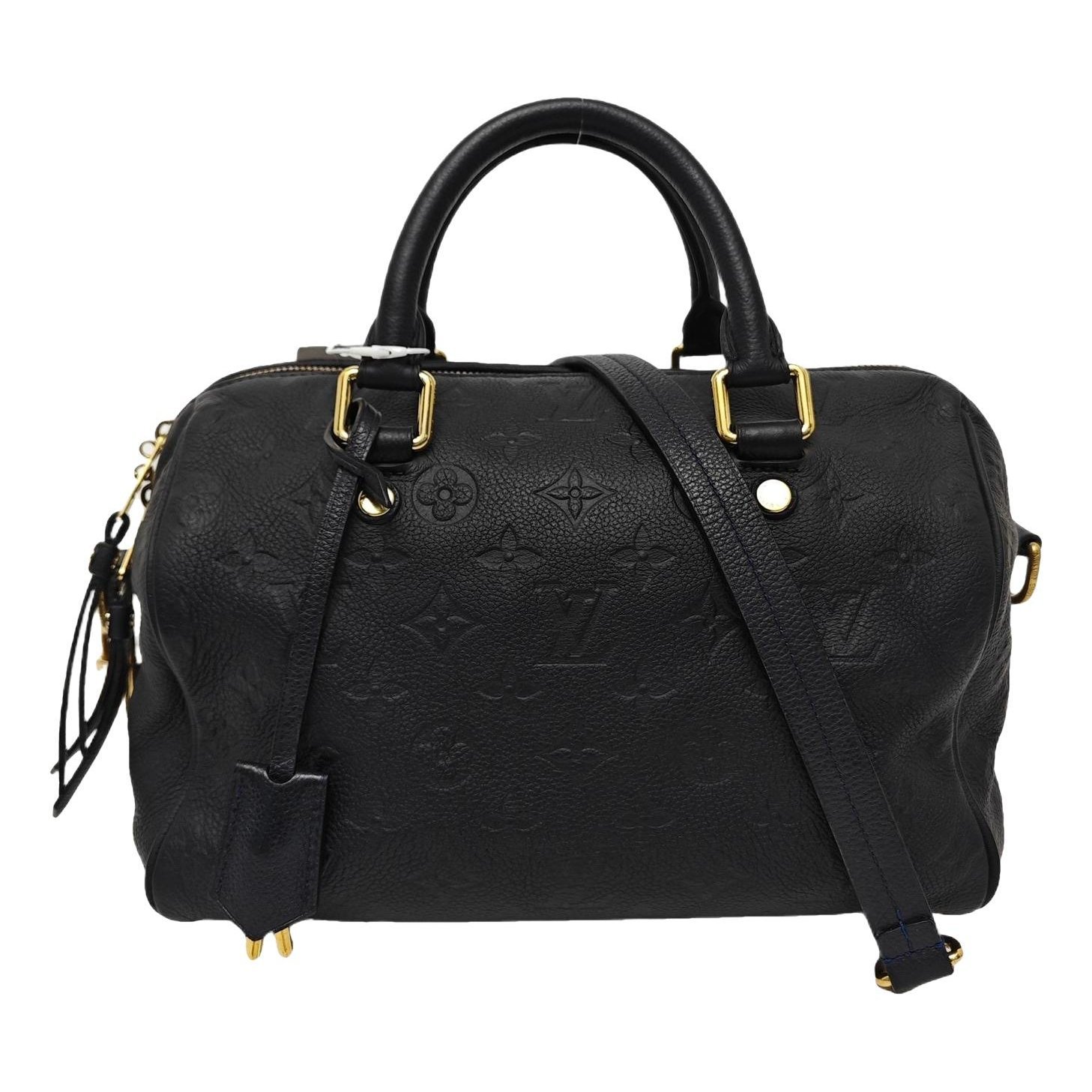 Nano Speedy / Mini HL leather handbag