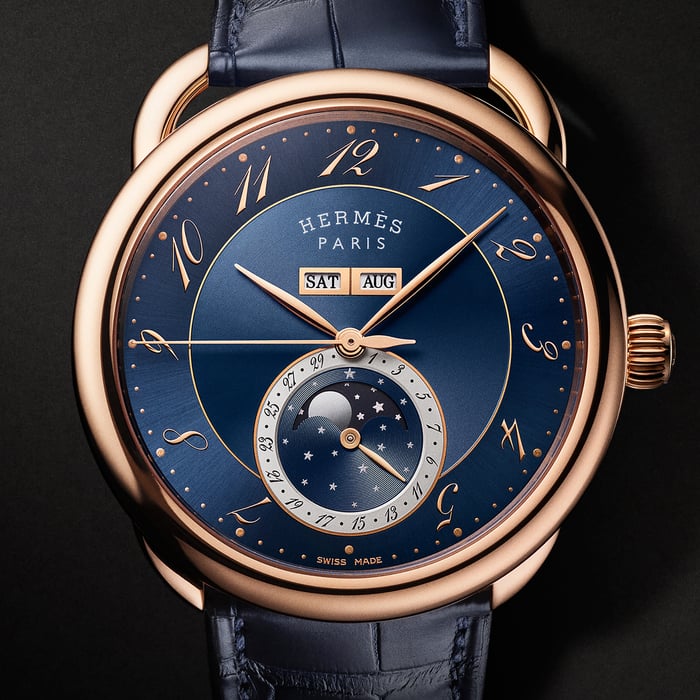 Sans Coloris Arceau Grande Lune Watch, 43 MM