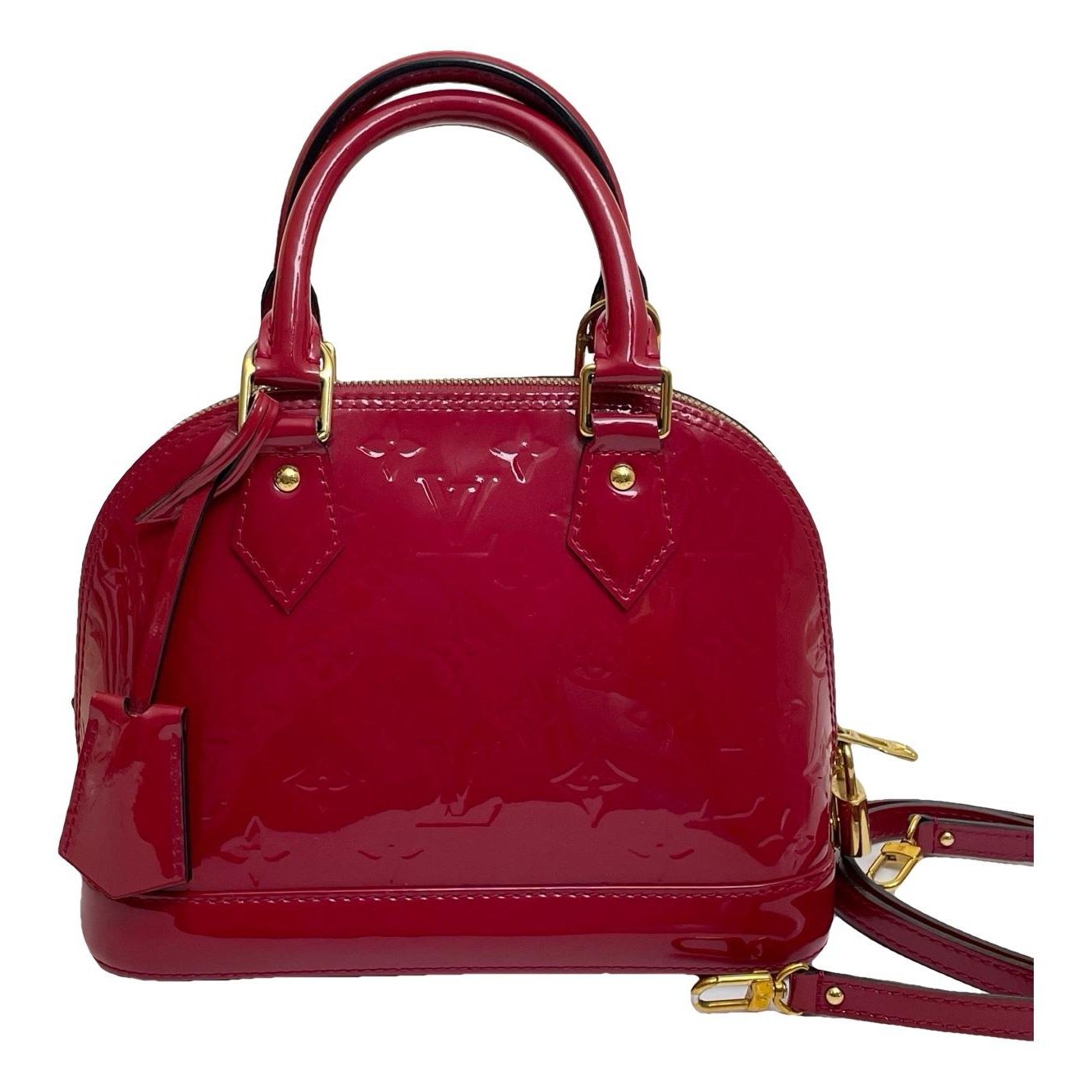 Alma BB patent leather handbag