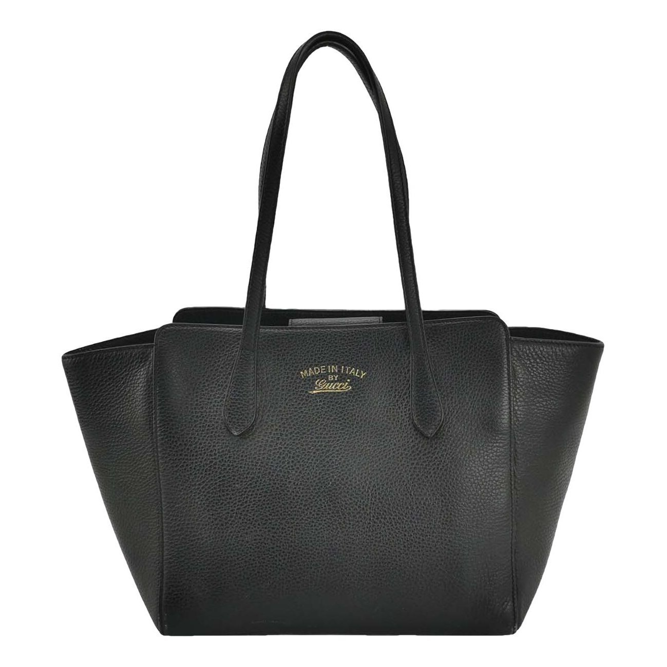 Swing leather tote