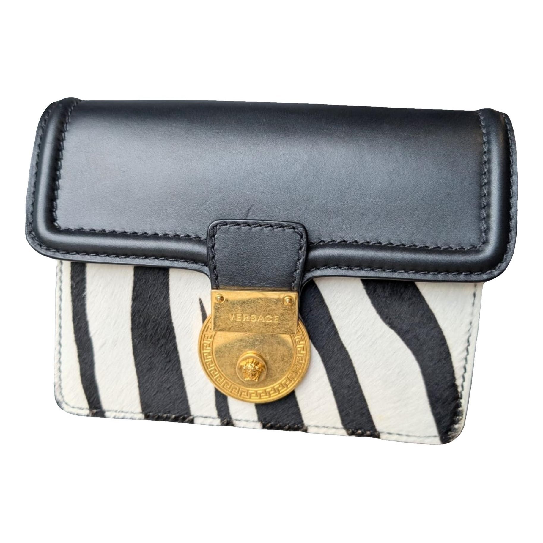 La Medusa leather handbag