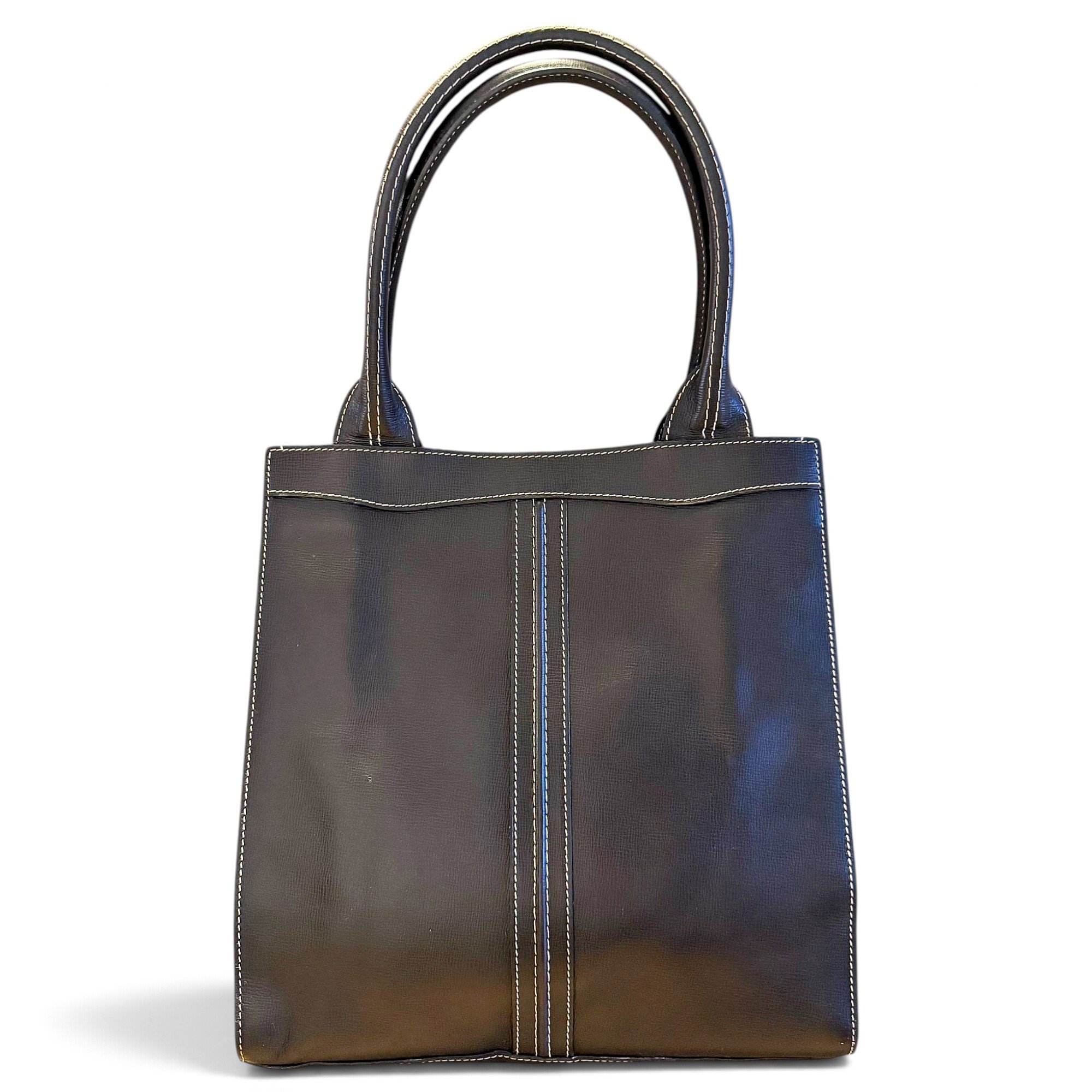 Valextra Leather tote