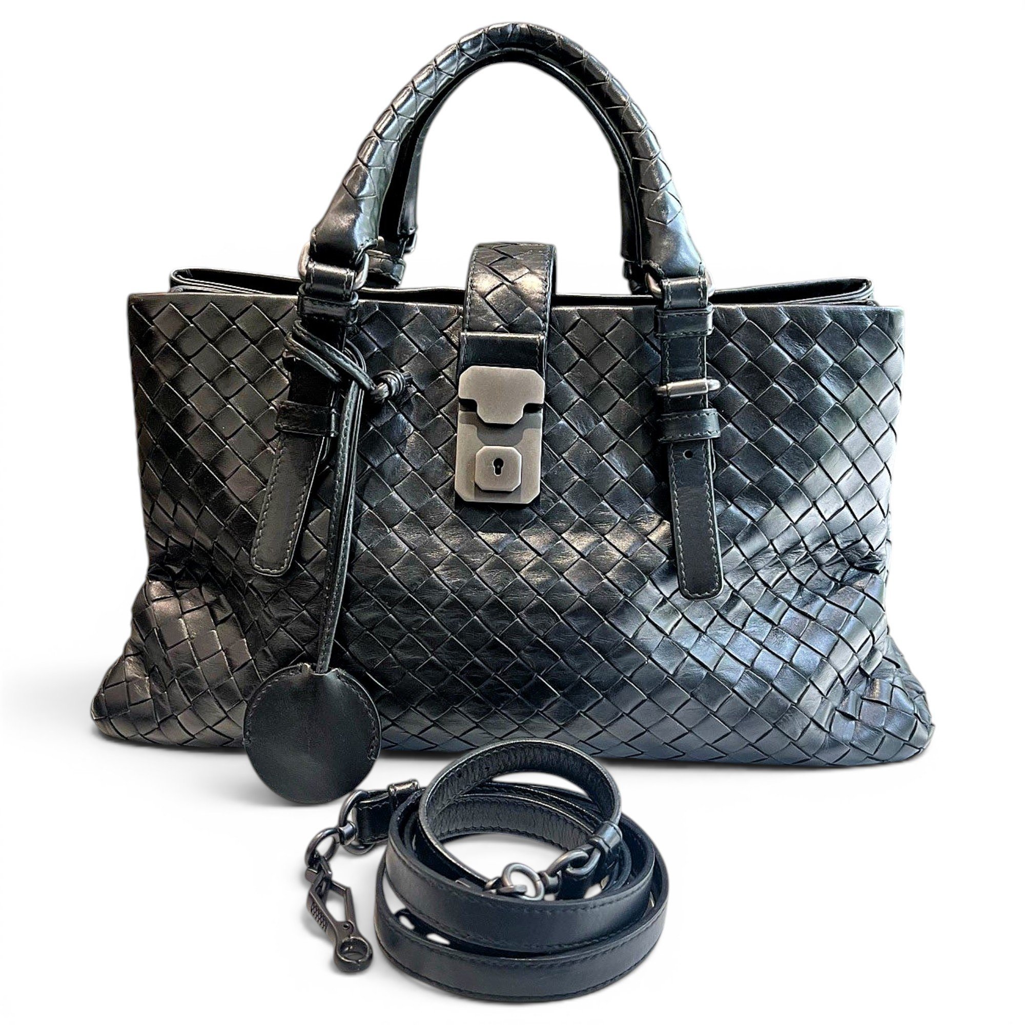 Roma leather handbag