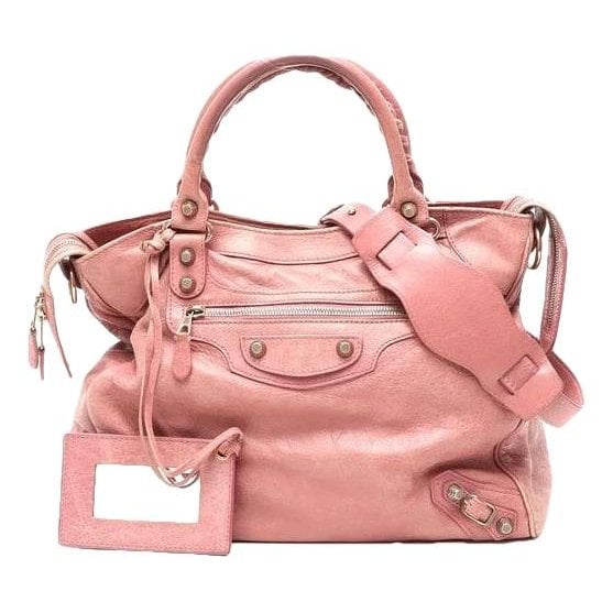 Vélo leather handbag